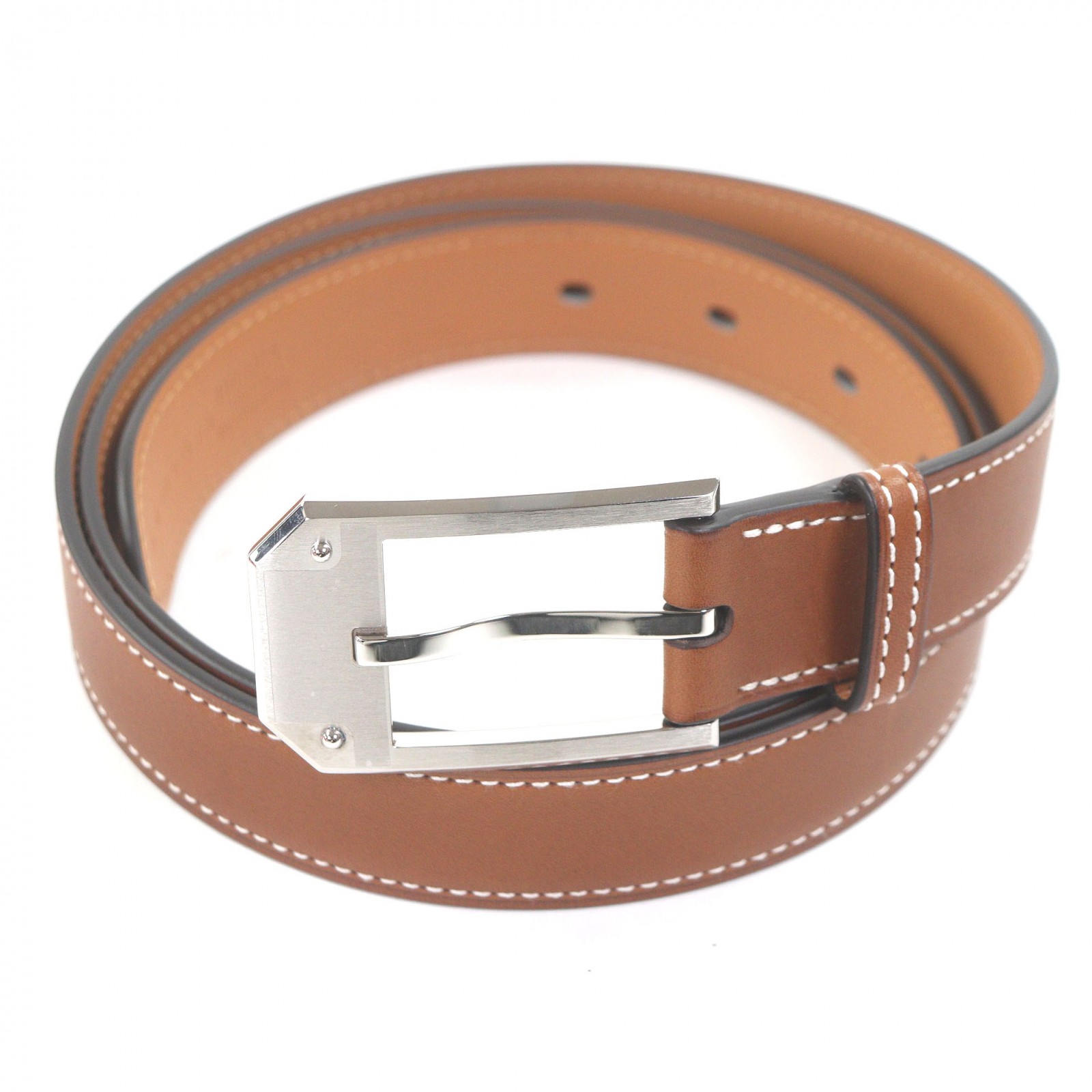 極美品□HERMES エルメス H010646UB34085 アンディ 26 フォーヴ ヴォーバレニア なめし革三尺帯 95 W目じるし入り口・入口 箱・保護すること袋付き添い人 フランス共和国製 メンズ【中古】