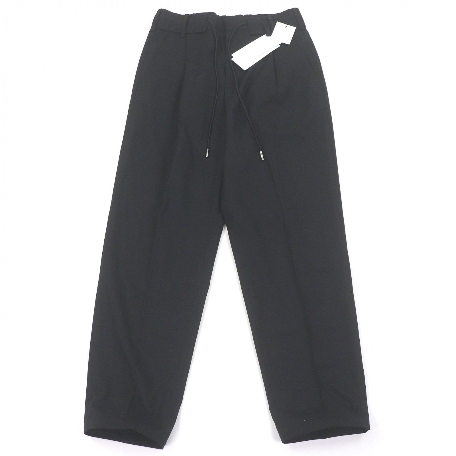未使用品□Sacai サカイ 2024年製 SCM-211 Suiting Pants スーティングパンツ イージーパンツ カーゴパンツ ブラック 1 日本製 正規品 メンズ【中古】