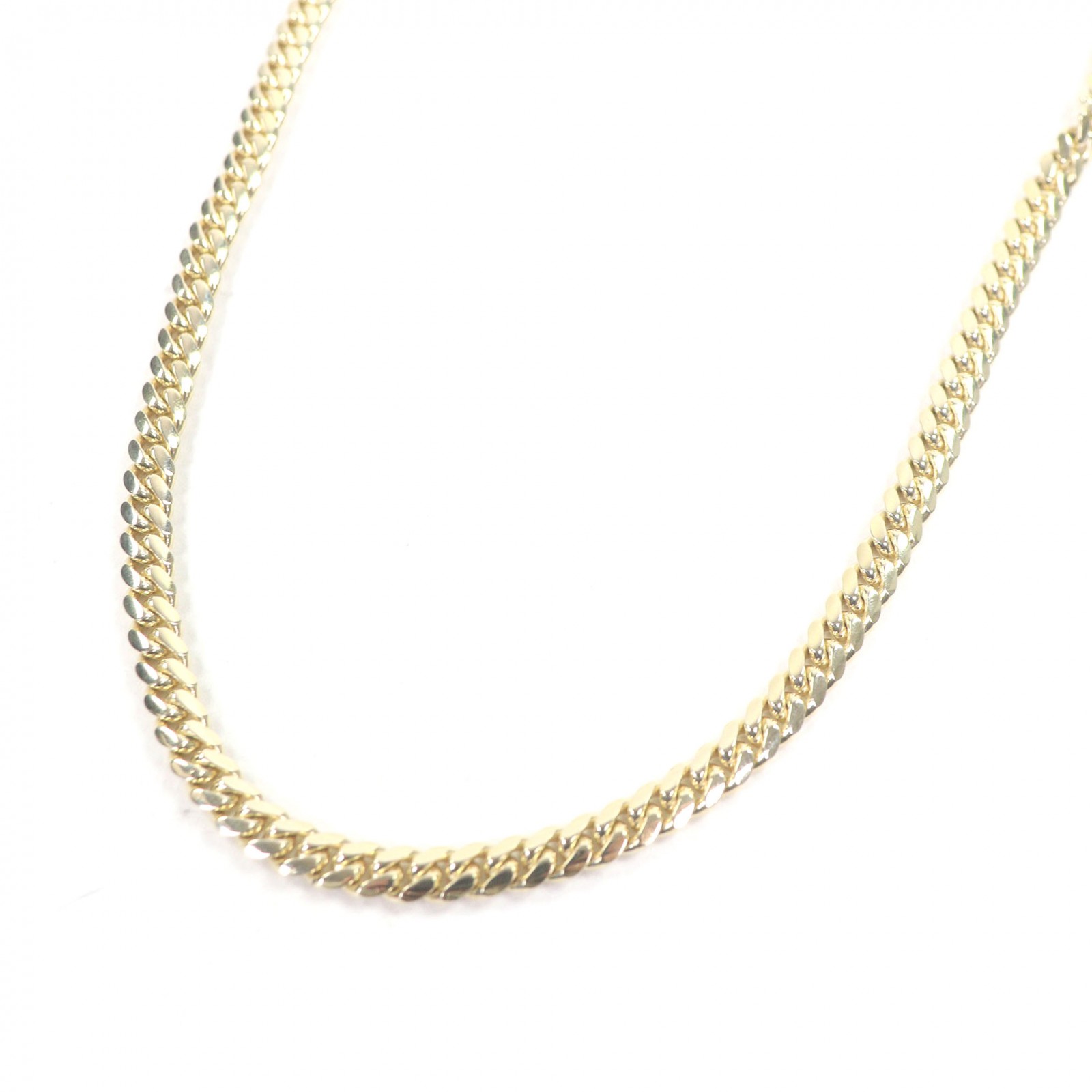 美品□AVALANCHE アヴァランチ マイアミ 10K 喜平チェーン ネックレス アクセサリー ゴールド 重量36.46g メンズ レディース オススメ◎【中古】