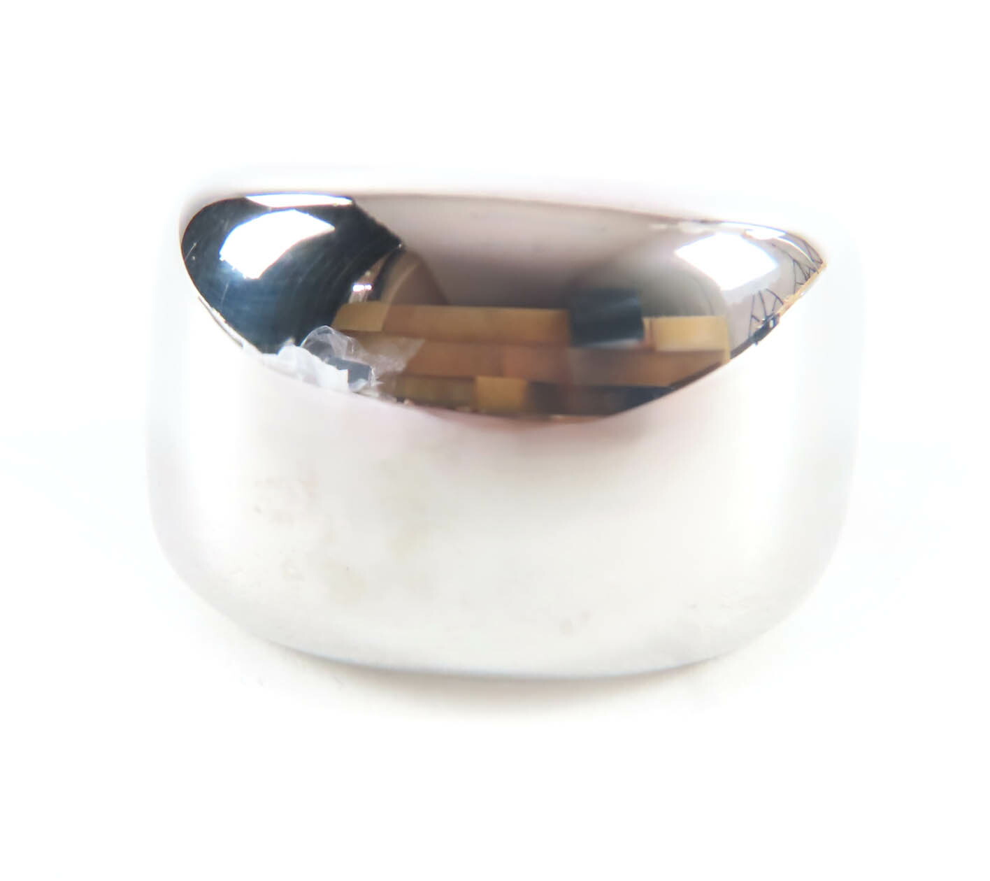 極美品★Cartier カルティエ F77806 K18 750(WG) ヌーベルバーグ リング 指輪 ホワイトゴールド 48 (JP8号相当) 重量13.6g レディース【中古】 343,035円