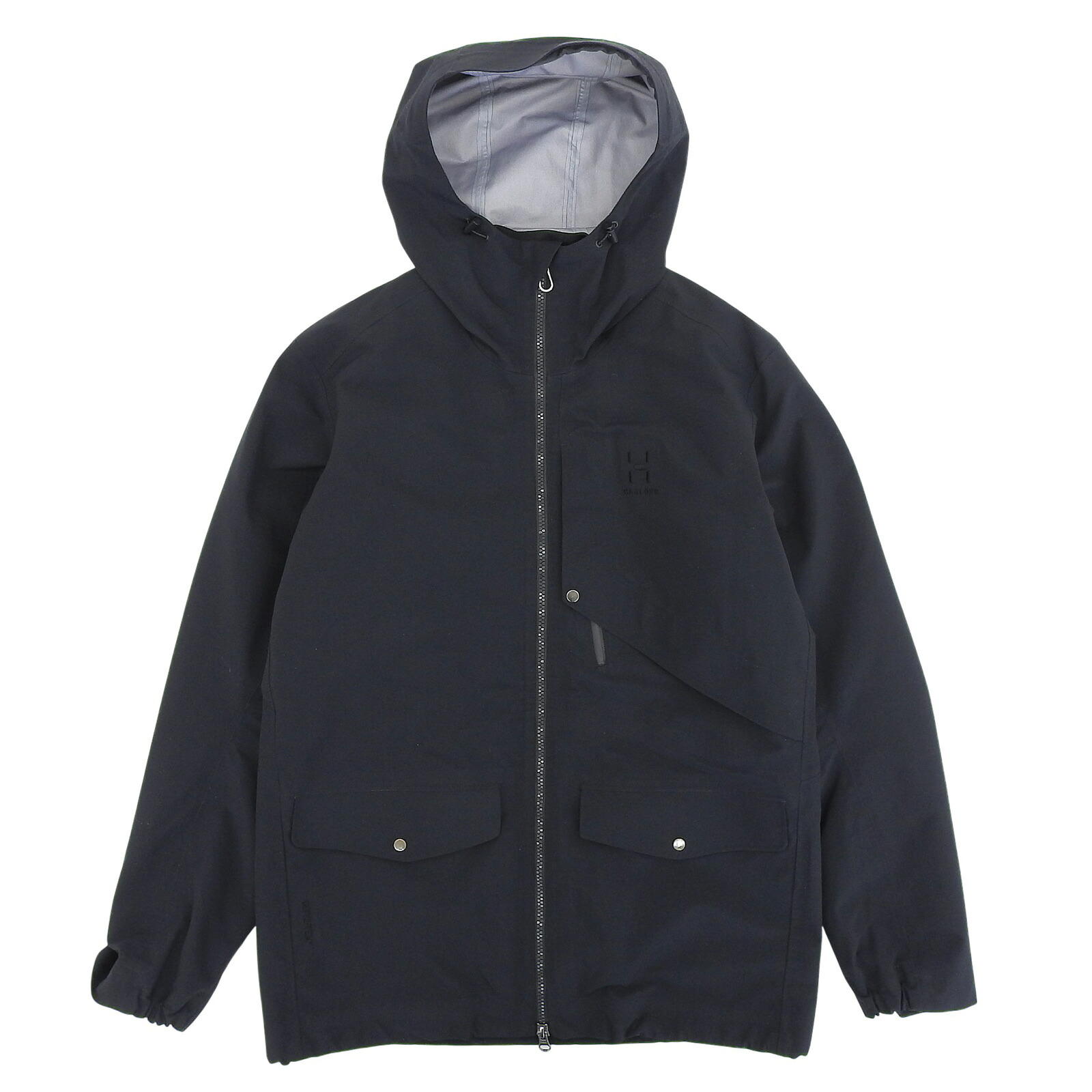 美品▲HAGLOFS ホグロフス SELJA JACKET MEN ロゴ刺繍 GORE-TEX ライナージャケット付き 3way マウンテンパーカー ブラック S 正規品 メンズ【中古】|衣類&ブランドリサイクル GREEN
