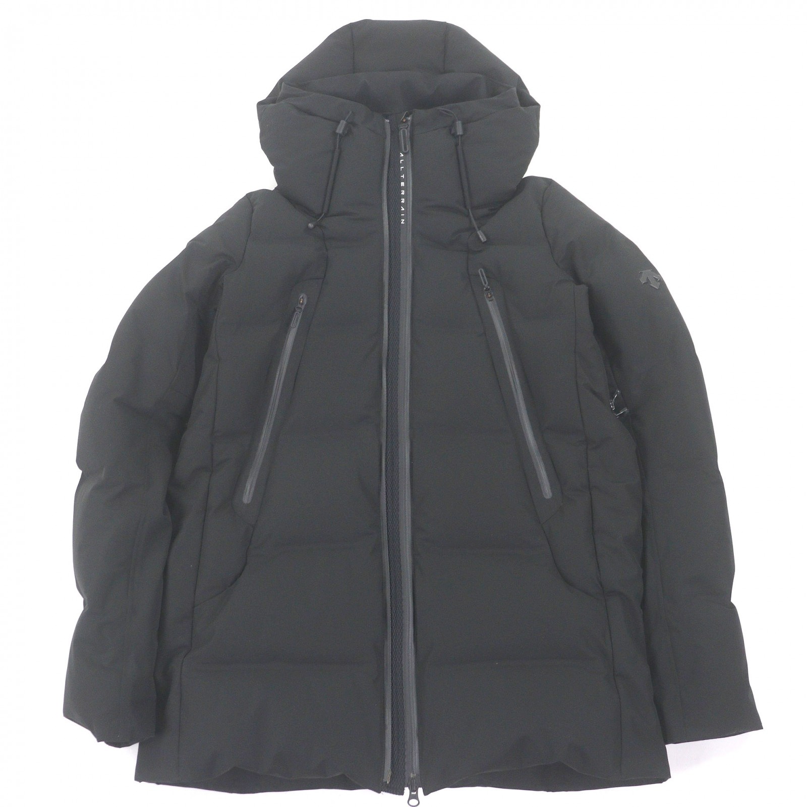 美品□DESCENTE ALLTERRAIN デサント オルテライン 水沢落ちこむ DOR-C8202 MOUNTAINEER 落ちこむ上衣 黒いこと M 日本製 置き目品 メンズ【中古】