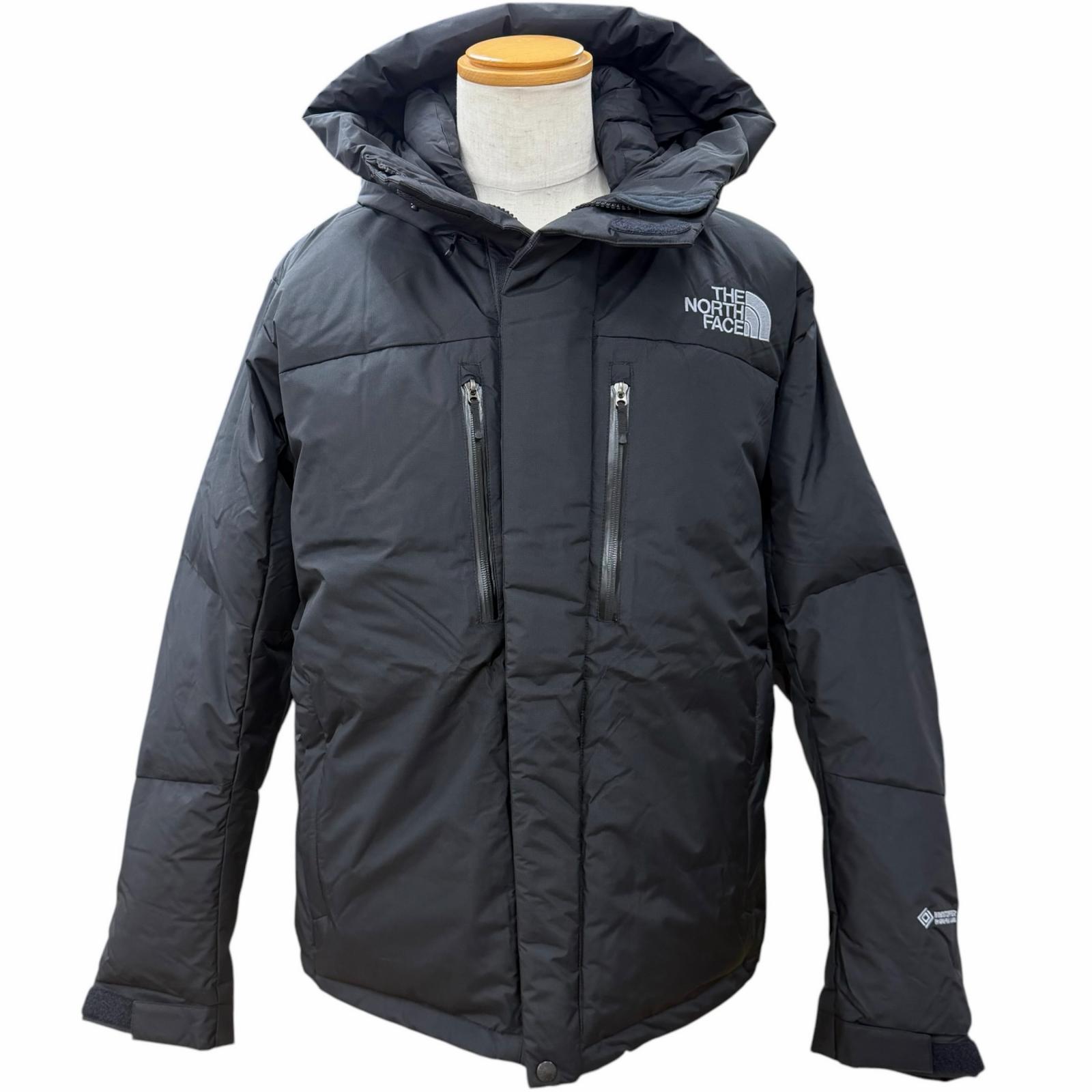 極美品▼THE NORTH FACE ザ 北の方人間の顔 ND92551 Baltoro Light Jacket WINDSTOPPER GORE-TEX ロゴタイプ刺しゅう フーデッド ダブルジップアップ 落ちこむ上衣 黒いこと L 置き目品 メンズ【中古】