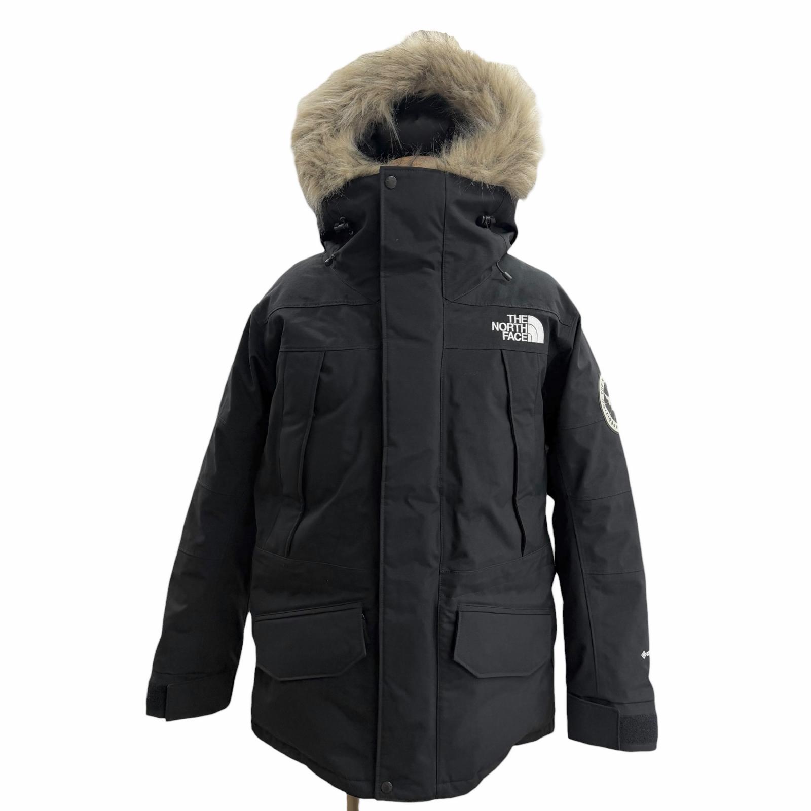 美品□THE NORTH FACE ザ・ノースフェイス ND92238 ANTARCTICA PARKA GORE-TEX ファーフーデッド 落ちこむ上衣 黒いこと L 置き目品 メンズ 【中古】