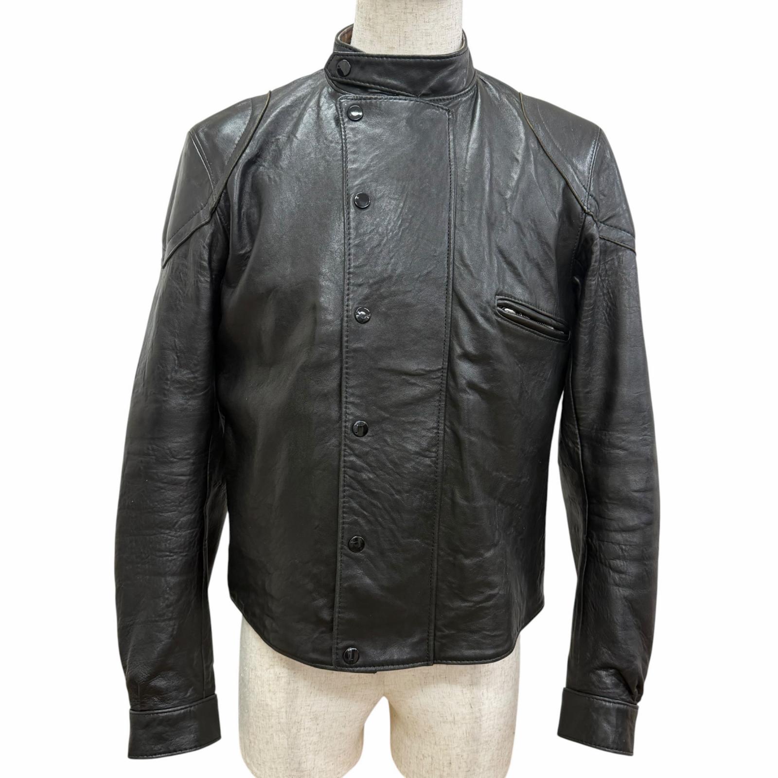 美品□Lewis Leathers ルイスレザー ドライボーンズ UNIVERSAL RACER MK2 ユニバーサルレーサー ライダースジャケット ブラック 38 メンズ 【中古】|衣類&ブランドリサイクル GREEN