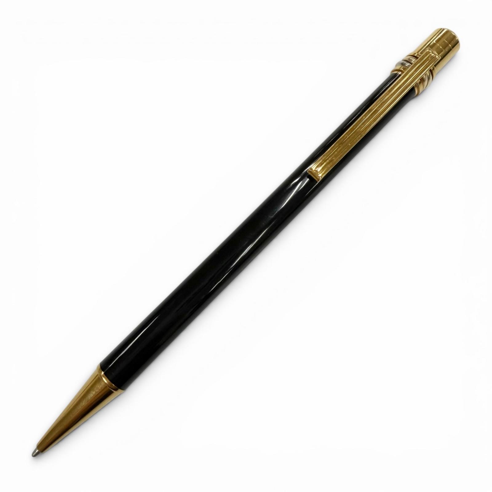 美品▼Cartier カルティエ トリニティ ツイスト式 ボールペン ブラック ゴールド フランス製 メンズ 筆記確認済み 【中古】|衣類&ブランドリサイクル GREEN