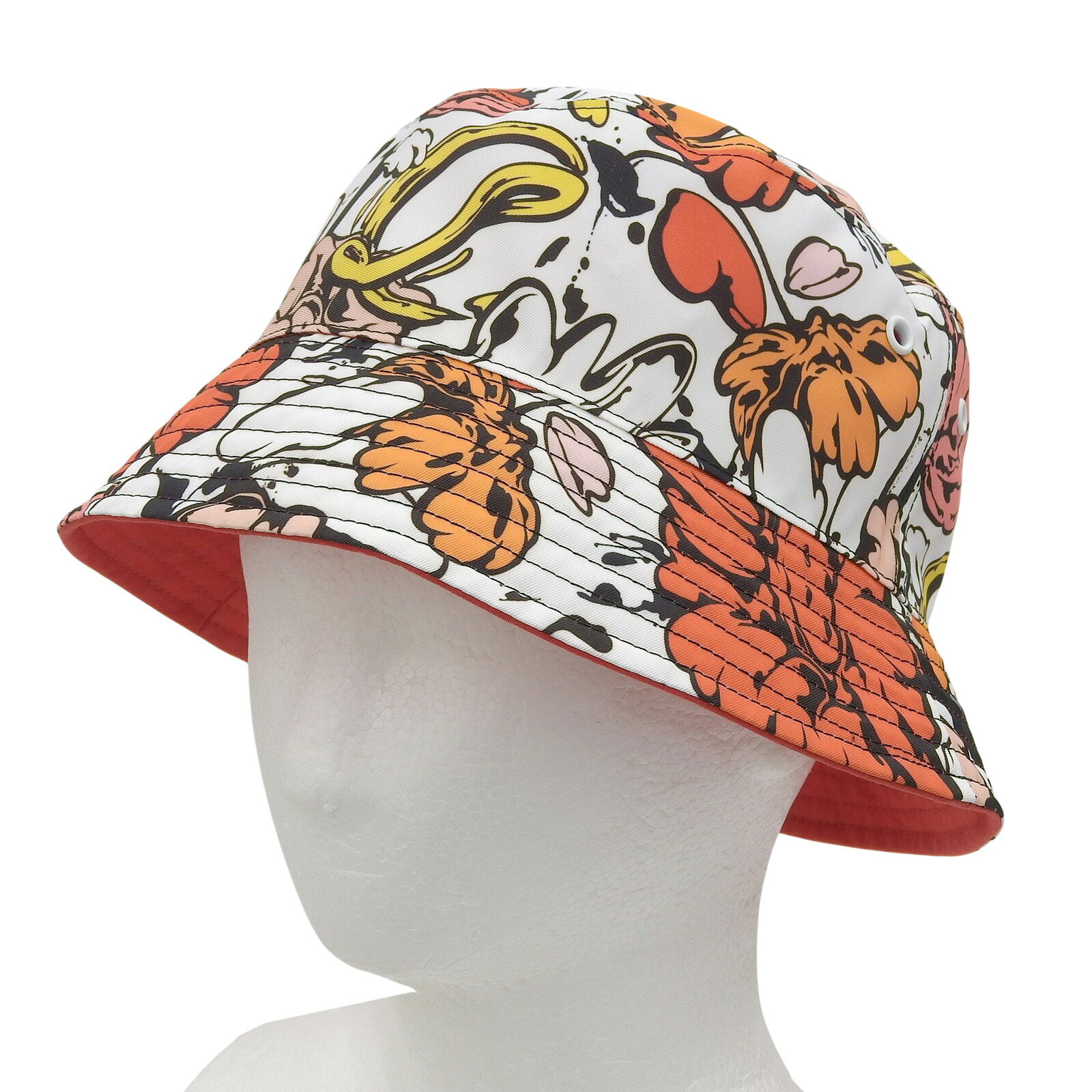 極美品▲Christian Louboutin クリスチャンルブタン BOBINO Button Flower Blossoms 井戸釣瓶 かぶり笠 マルチ L イタリア製 レディース 【中古】