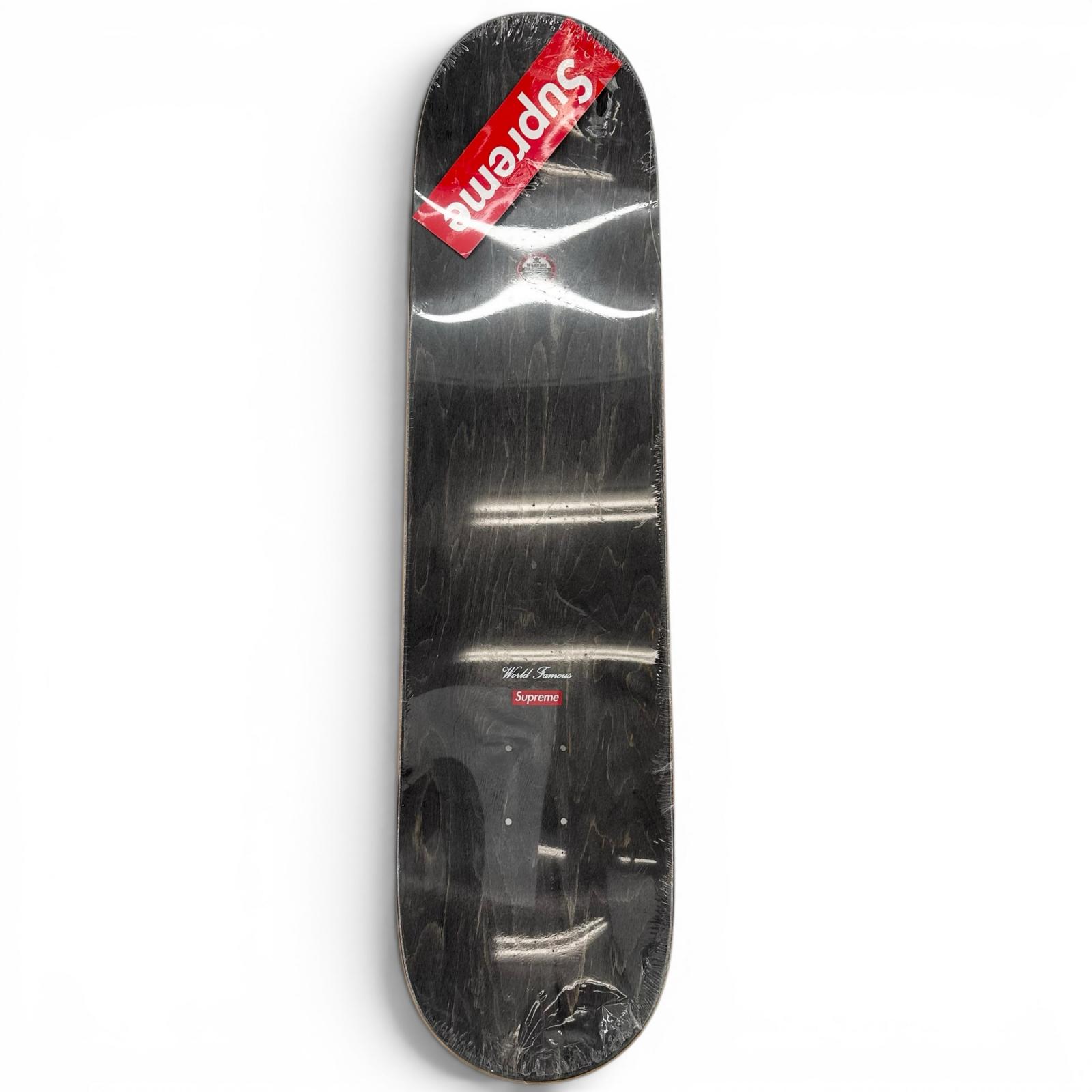 未当て嵌める品▲Supreme シュプリーム Bling Skateboard Deck ボックス席ロゴタイプ ステッカー付 滑るゲーム盤甲板 スケボー マルチ色合い 8 メンズ 【中古】