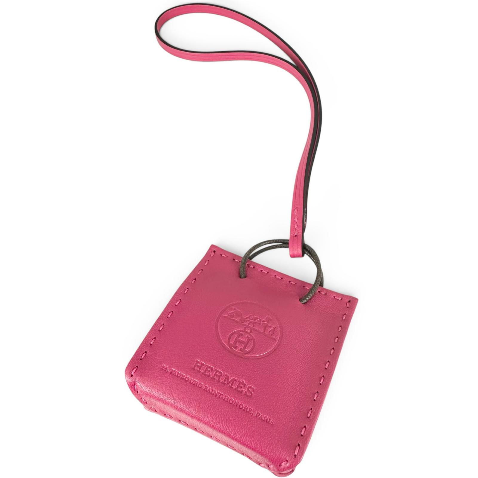 未使用品▲HERMES エルメス サック オランジュ アニョーミロ バッグ チャーム ローズメキシコ Y刻印 フランス製 正規品 レディース 箱付き 【中古】|衣類&ブランドリサイクル GREEN