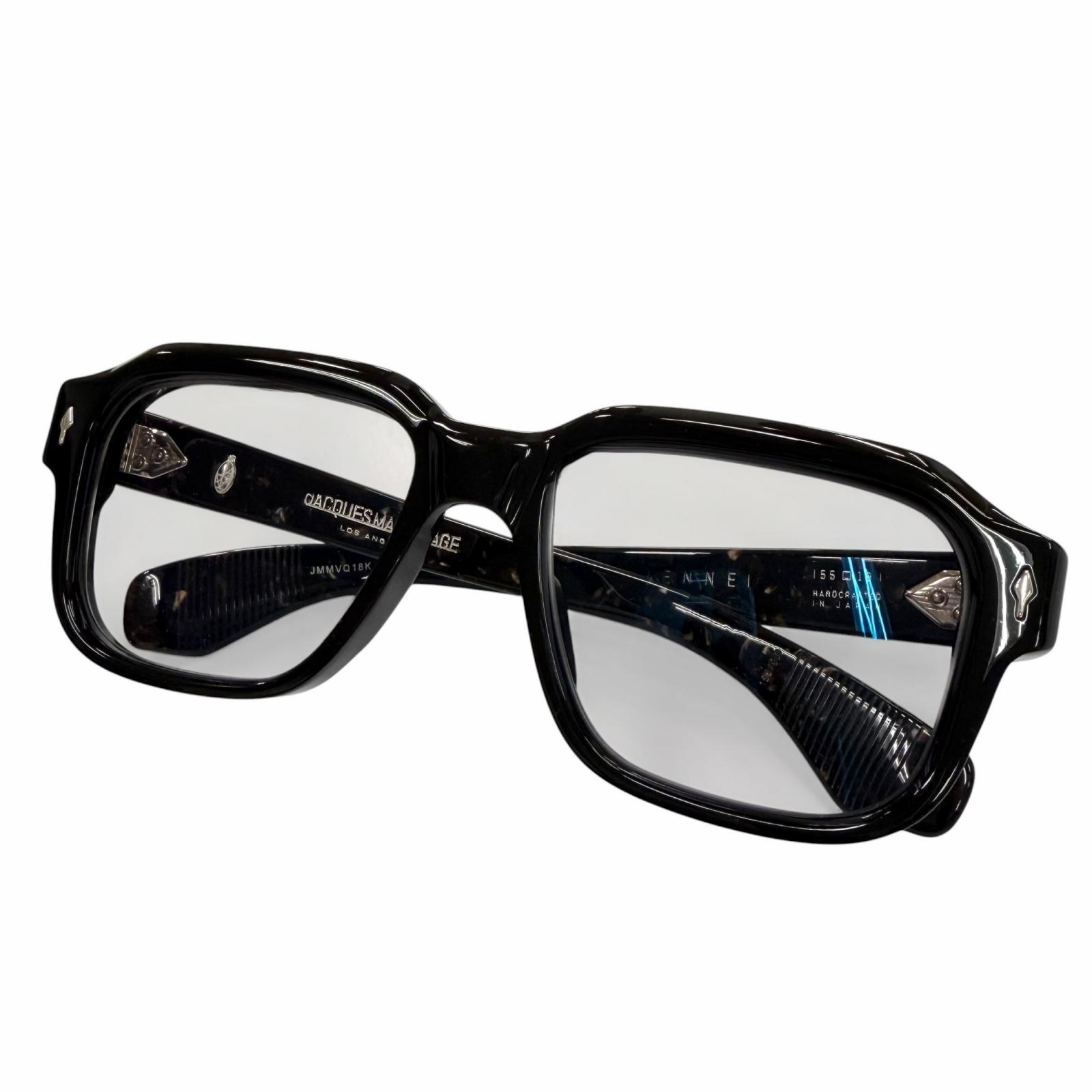 美品▼JACQUESMARIEMAGE ジャックマリーマージュ JMMVQ-18K VIVIENNE Willow 世界500本限定 マーブル柄 アイウェア サングラス ブラック レンズ：ピンク 55□19 度入り 日本製 メンズ 箱・保存袋付き 【中古】｜衣類＆ブランドリサイクル GREEN