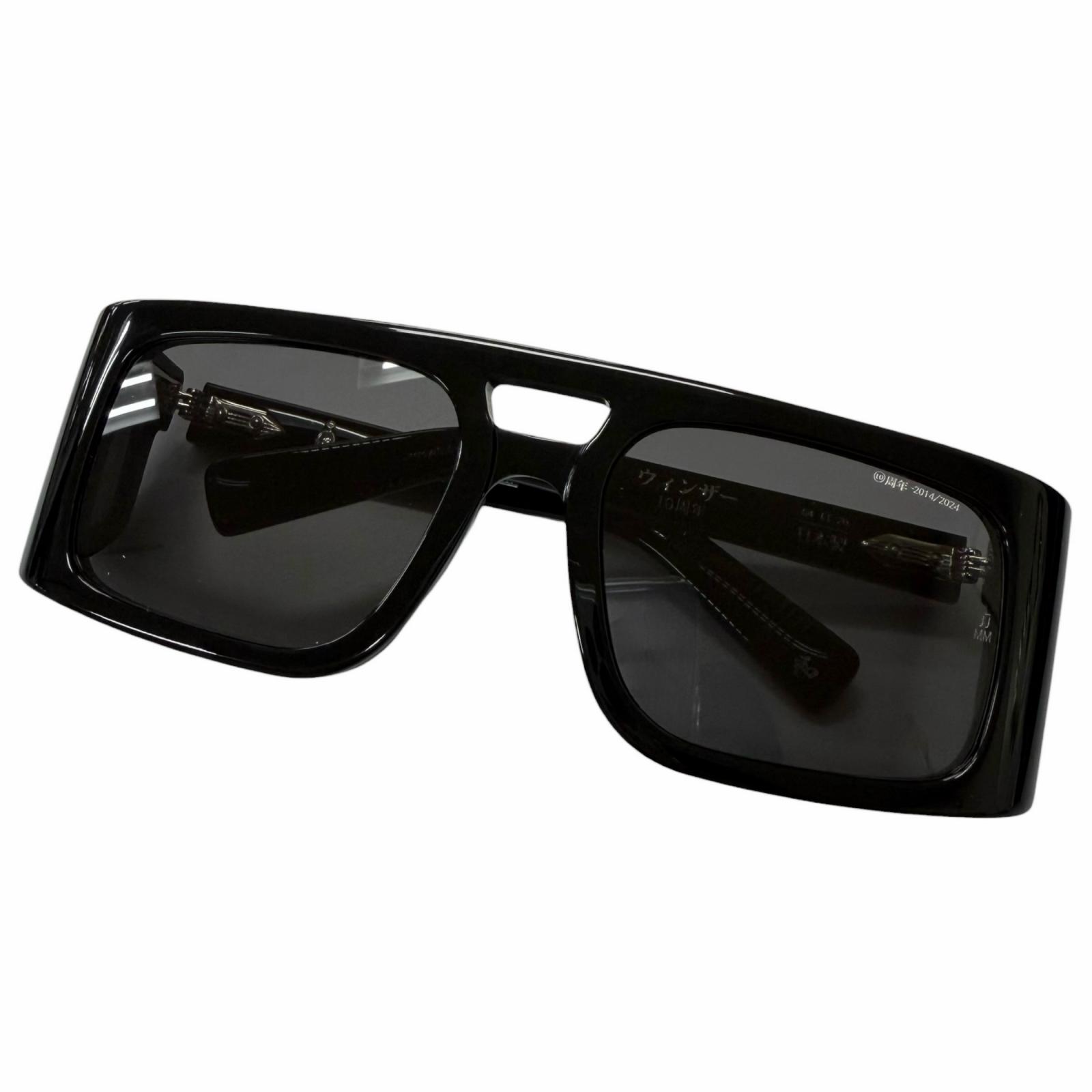 美品□JACQUESMARIEMAGE ジャックマリーマージュ JMMWS10Y1 WINDSOR THE DECADE COLLECTION 10周年記念 57/150 サングラス ブラック 54□20 日本製 メンズ 【中古】｜衣類＆ブランドリサイクル GREEN