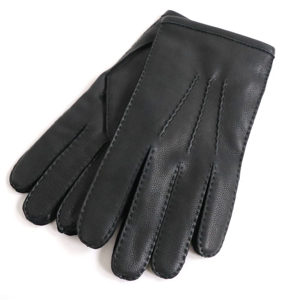 買い誠実 手袋 未使用品coach 裏地カシミヤ100 コーチ メンズオススメ レザーグローブ