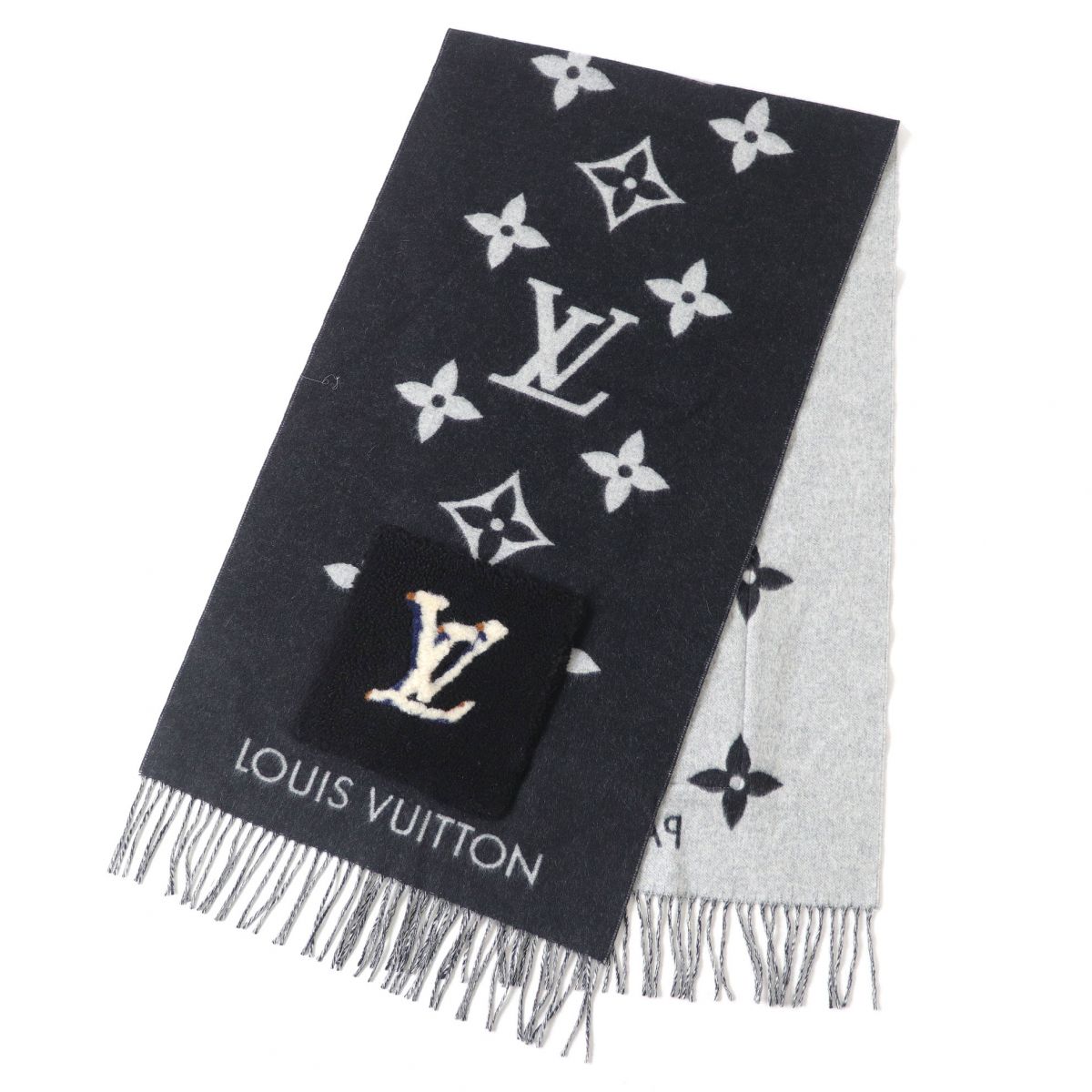 グリッター】 LOUIS VUITTON - 正規品 極美品 ルイヴィトン エシャルプ