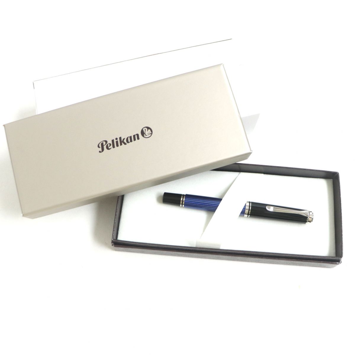 極美品▽Pelikan ペリカン M405 スーベレーン ブルーストライプ ペン先