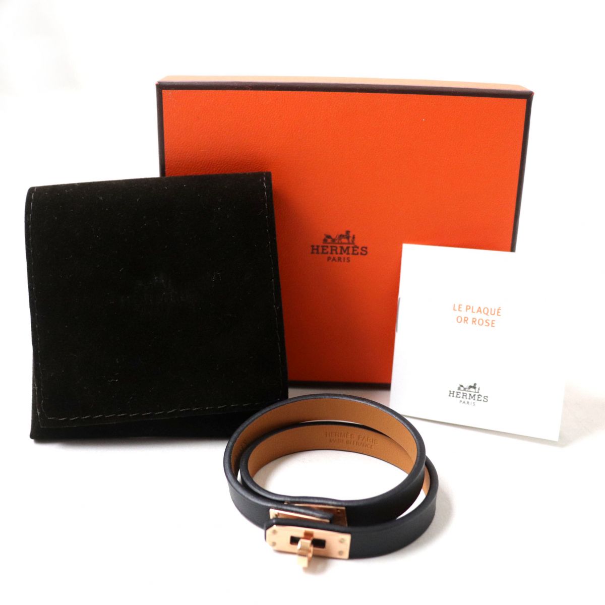 新品未使用】HERMES ケリー ブレスレット B刻印 T2