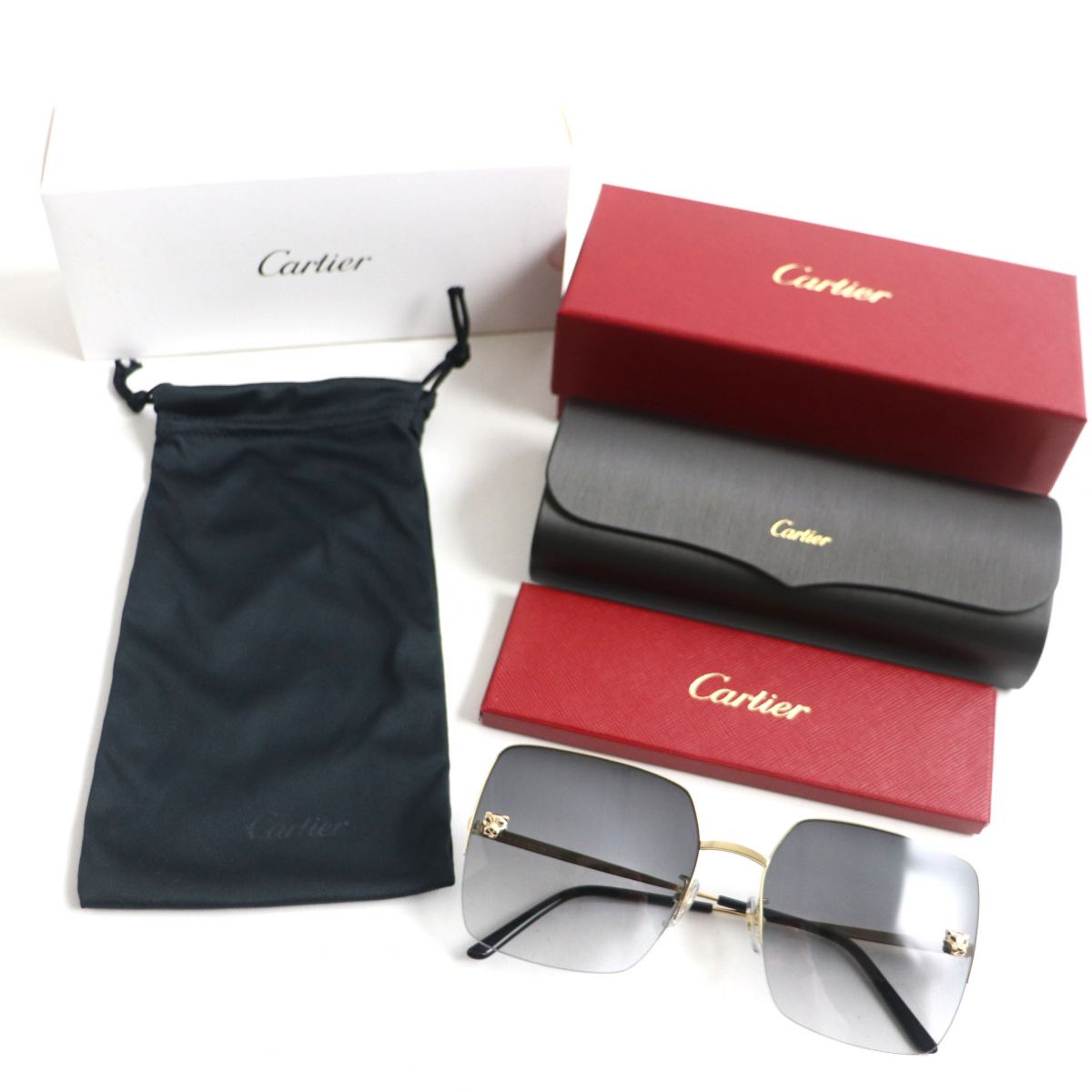 最大96%OFFクーポン 未使用品 Cartier カルティエ CT0121SA パンテール