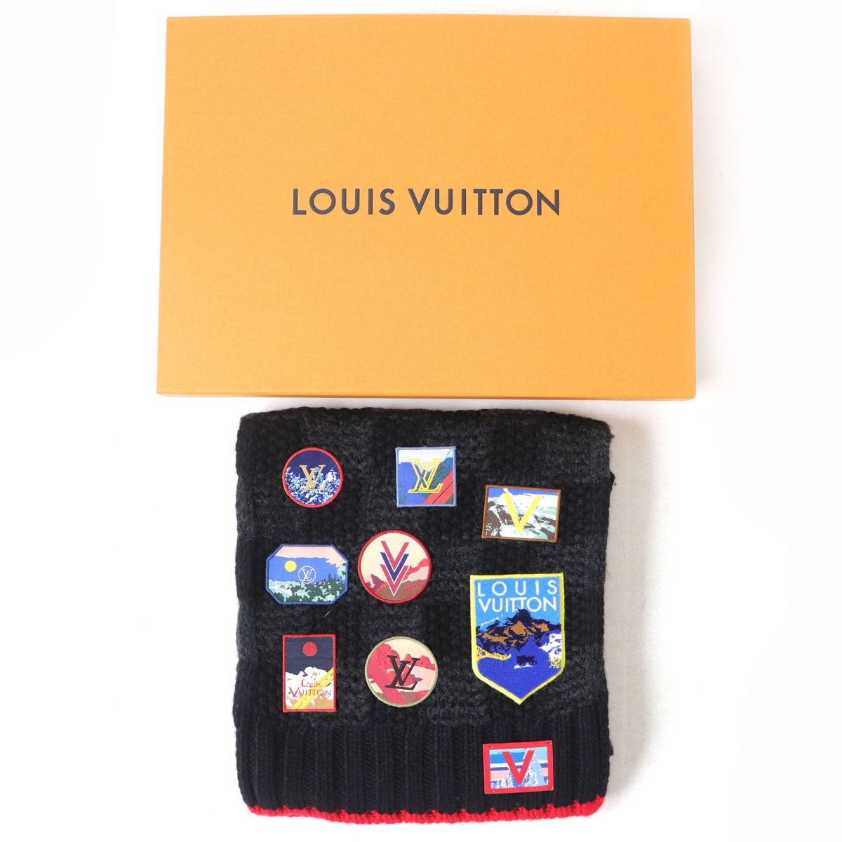 超美品☆LOUIS VUITTONルイヴィトン☆ウールカシミヤ☆ニットワンピース-