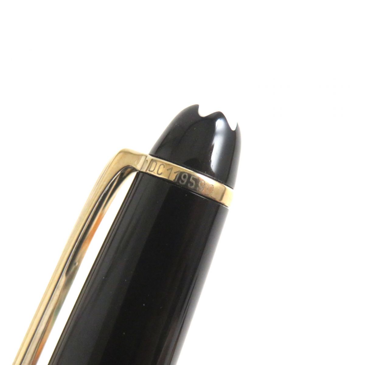 SALE／99%OFF】 美品 MONTBLANC モンブラン マイスターシュテュック ホワイトスター ツイスト式 ボールペン ブラック×ゴールド  ドイツ製 筆記確認 fucoa.cl