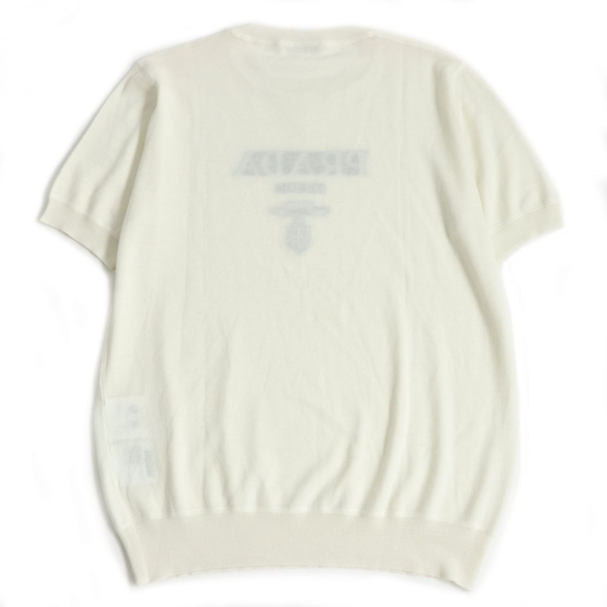 美品21SS PRADA プラダ UMB272 クルーネック ショートスリーブ 50