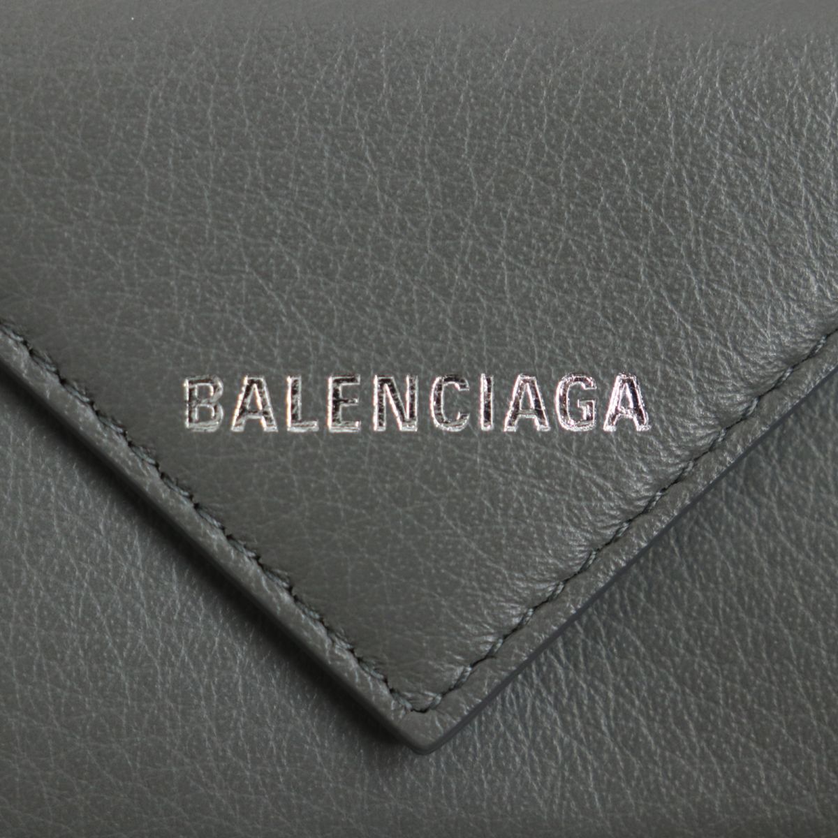 美品▽BALENCIAGA バレンシアガ 391446 ペーパー ミニウォレット