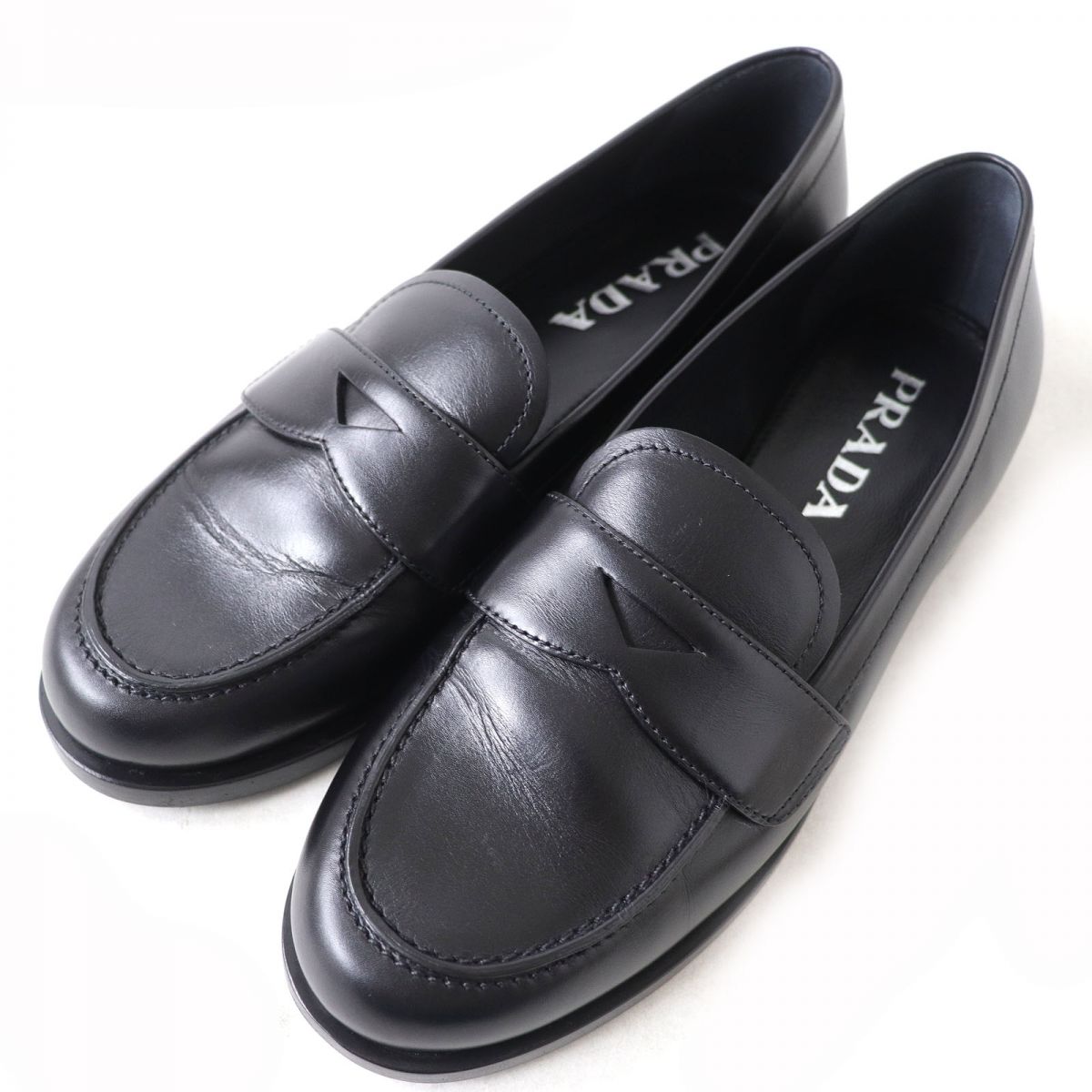 プラダ PRADA レザーシューズ CALZATURE DONNA 美品-