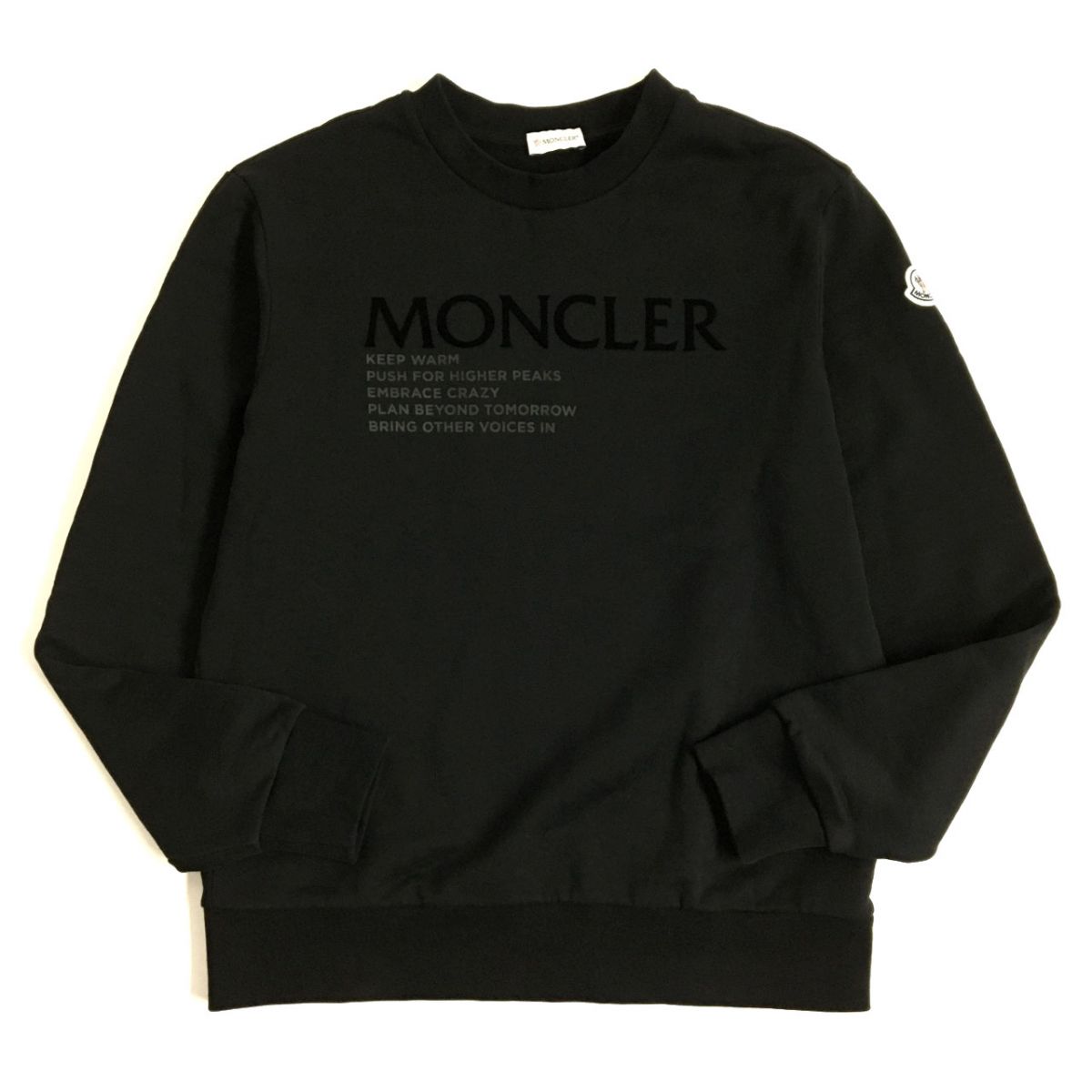 美品2021年製 MONCLER モンクレール MAGLIA GIROCOLLO クルーネック