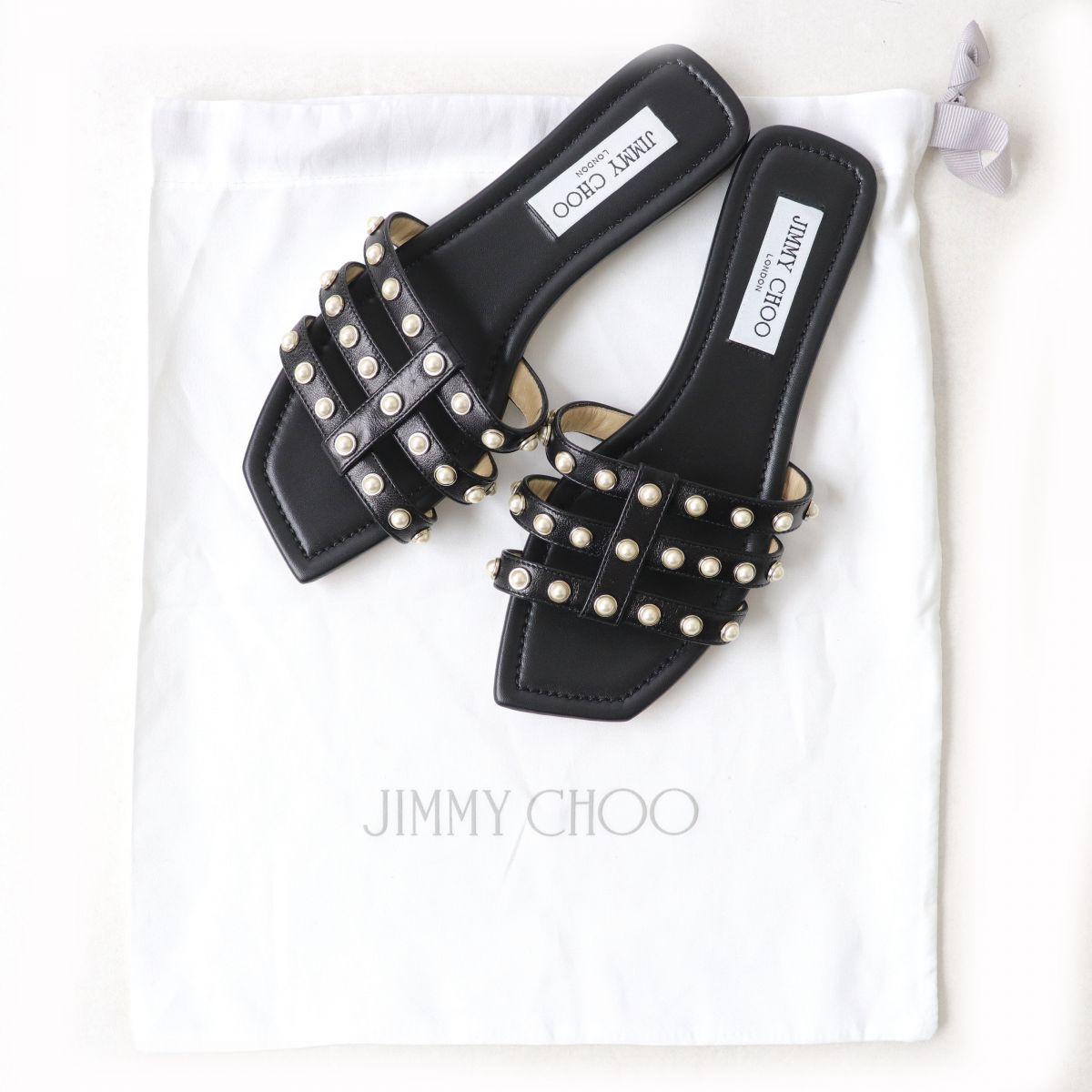 67％以上節約 美品△イタリア製 22SS JIMMY CHOO ジミーチュウ HAZAL