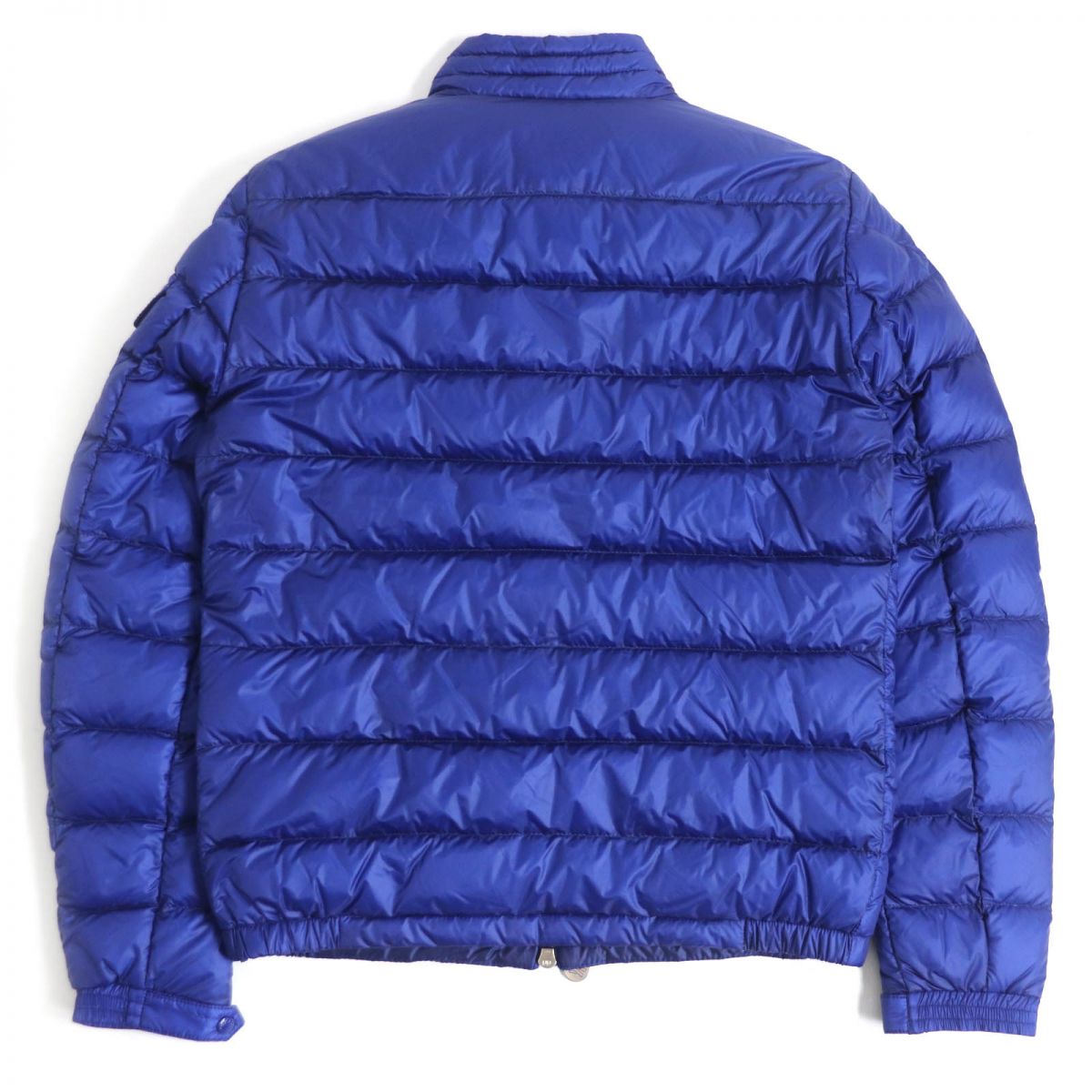 未使用品20SS MONCLER モンクレール WZIP ブルー ショートダウン