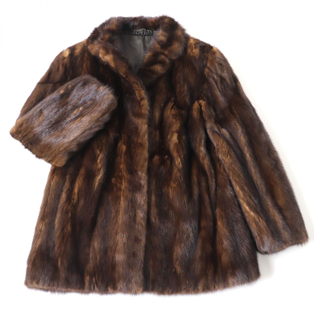 ミンクコート リメイク  新品 未使用 楽天市場】SAGAミンク カシミヤ 100％ コート レディース ロング