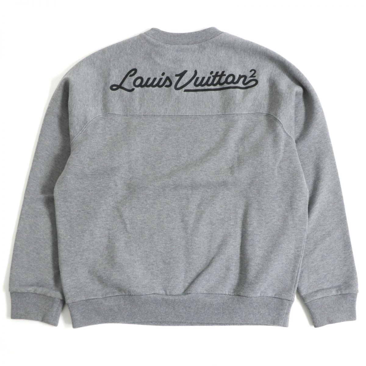 美品22SS LOUIS VUITTON×NIGO 長袖 ルイヴィトン S 正規品 グレー