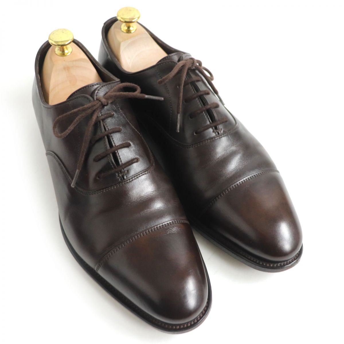 美品JOHN LOBB ジョンロブ 箱付 ストレートチップ 英国製 LAST