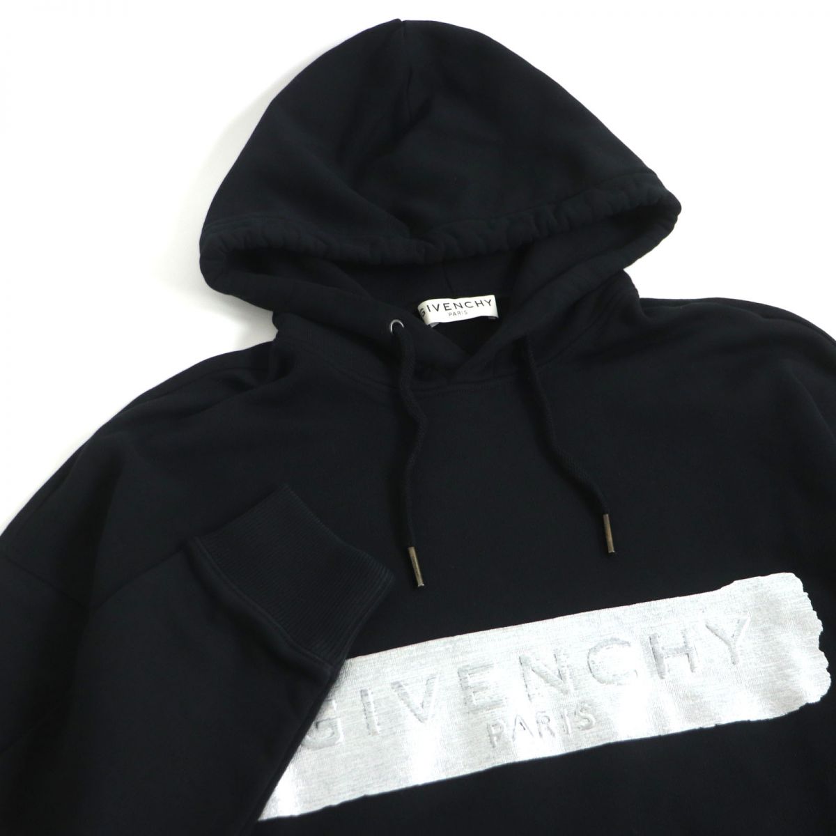 美品21SS GIVENCHY ジバンシィ BMJ0A230AF シルバーライン エンボス