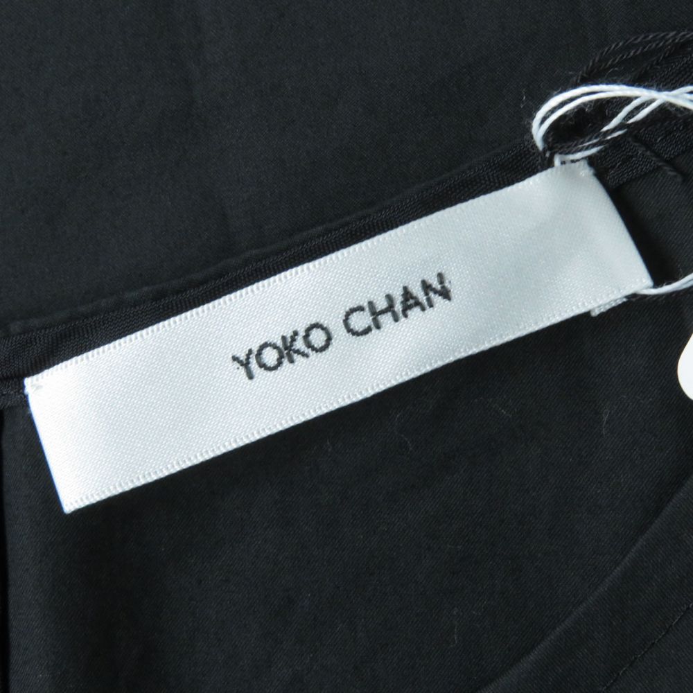 未使用品 正規品 Yoko Chan ヨーコチャン Ycd 3 6 半袖 ハーフスリーブ コットン100 ワンピース ブラック系 黒 レディース サイズ36 中古 Melillimona Com