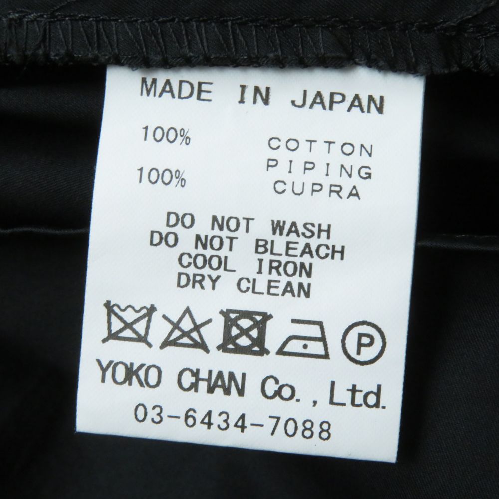 未使用品 正規品 Yoko Chan ヨーコチャン Ycd 3 6 半袖 ハーフスリーブ コットン100 ワンピース ブラック系 黒 レディース サイズ36 中古 Melillimona Com