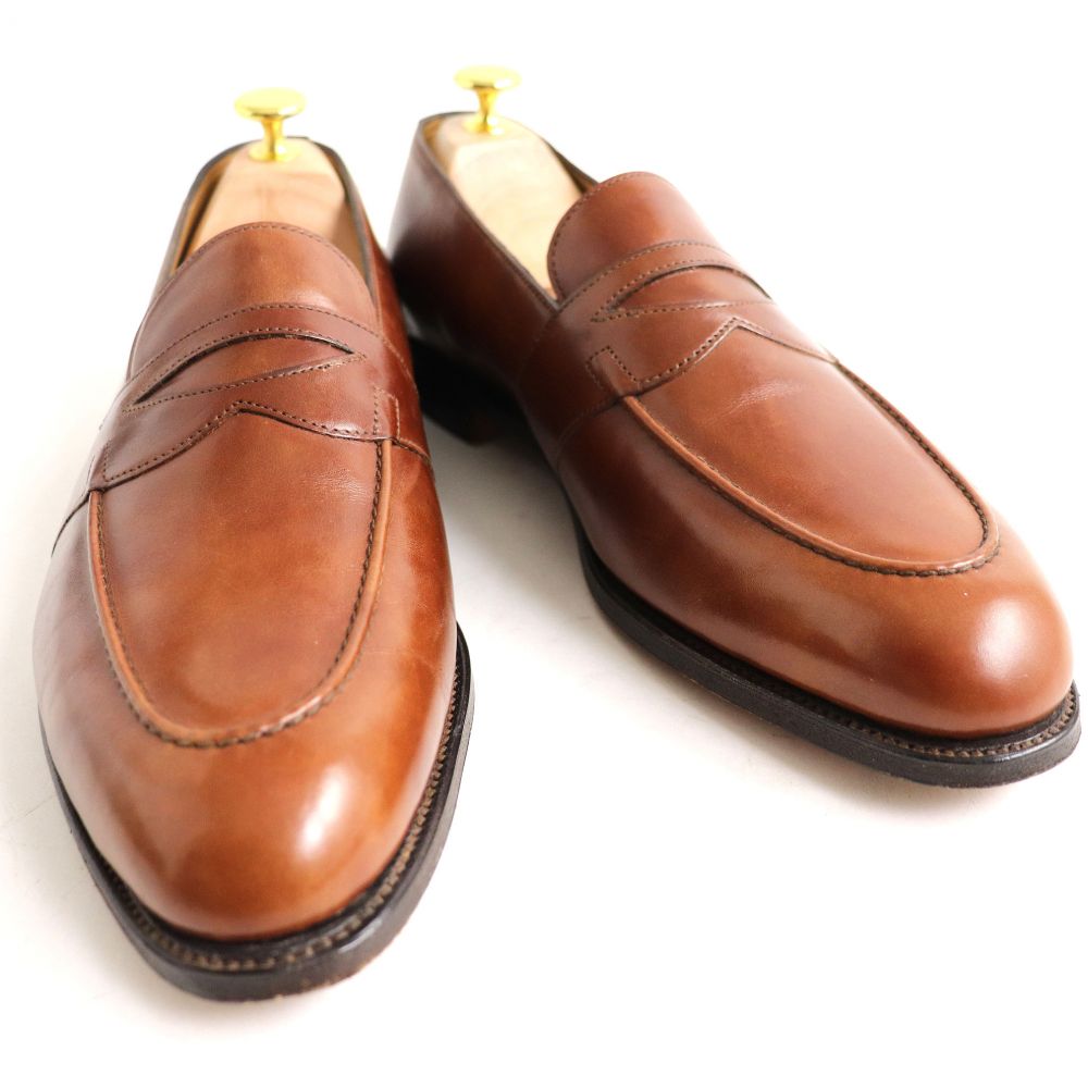 極美品◇JOHN LOBB ジョンロブ FENCOTE イングランド製 ブラウン