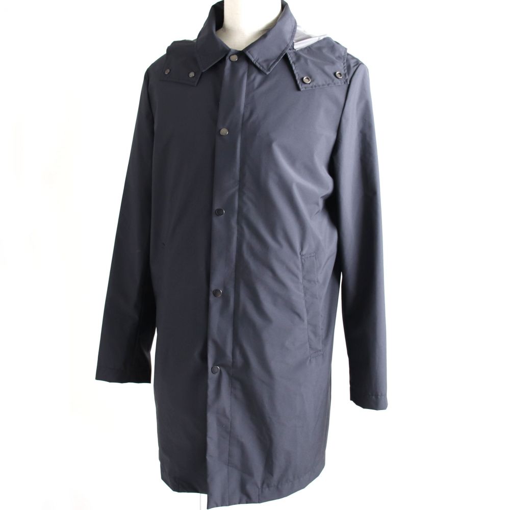 適当な価格 Zipup Bergerie モンクレール Moncler 中古 極美品 17年製 ナイロンジャケット コート メンズオススメ 正規品 4 ネイビー コート ジャケット Williamsav Com