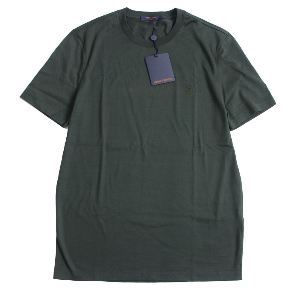 レビュー高評価の商品 Lvサークルロゴ刺繍入り 1a5d1h ルイヴィトン 19年製 未使用品 半袖 箱付き メンズ 中古 正規品 伊製 M カーキ Tシャツ クラシック Q14 St 712 Westcoastsunglasses Com