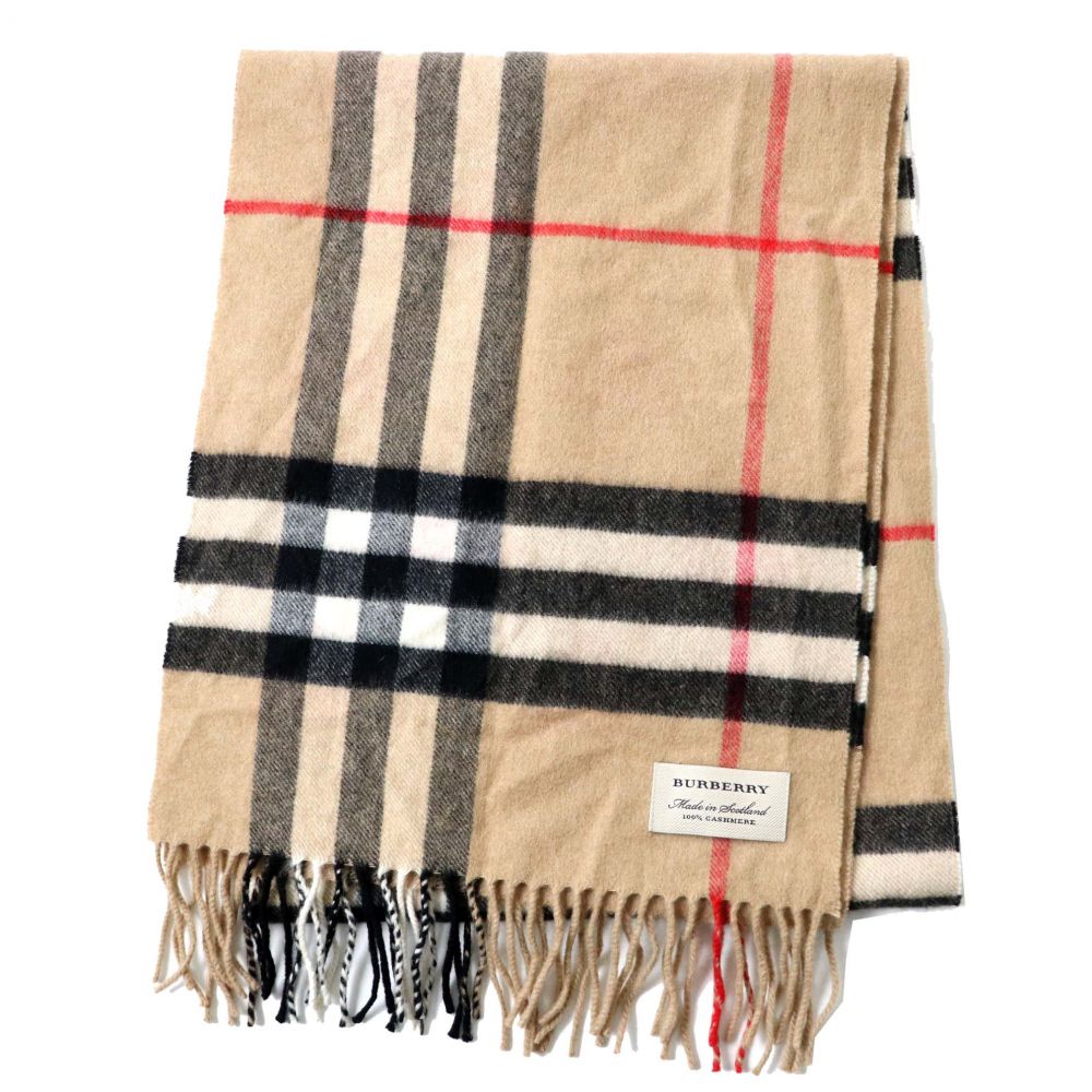 安い商品 良品 バーバリー burberry カシミヤ ピンク ノバチェック