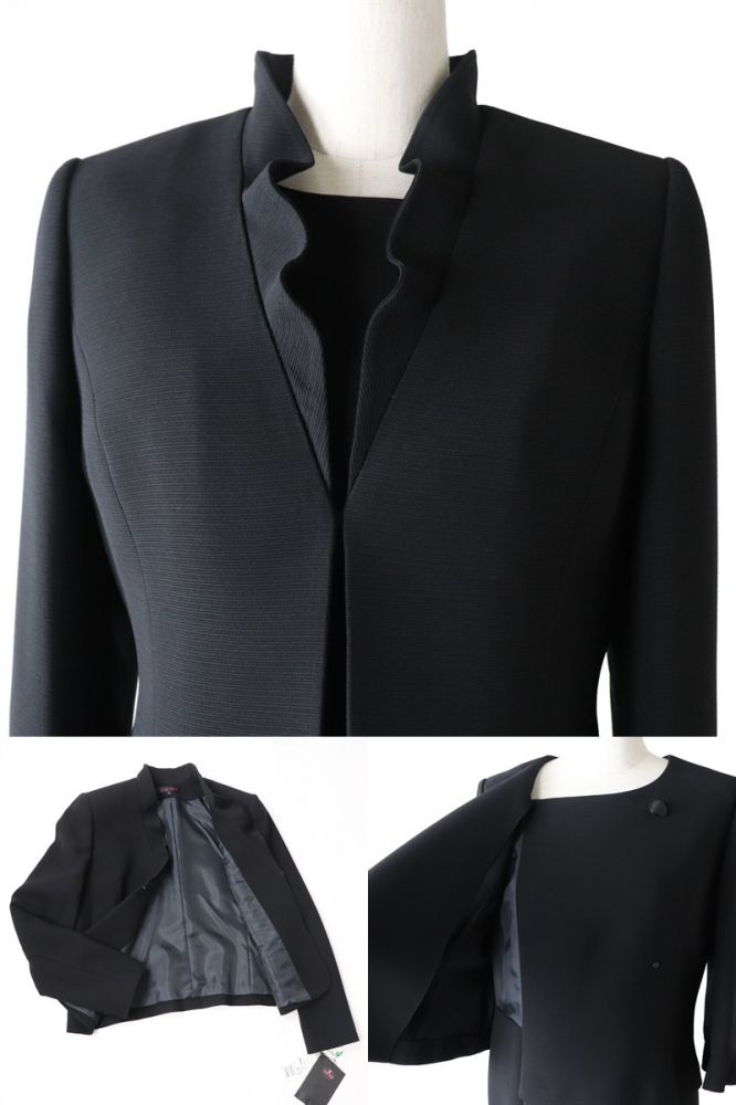 未使用 正規品 Yuki Torii ユキトリイ 08 607 4030 ジャケット ワンピース ブラックフォーマル セットアップスーツ 礼服 レディース 7ar 中古 Fernandoescalante Net