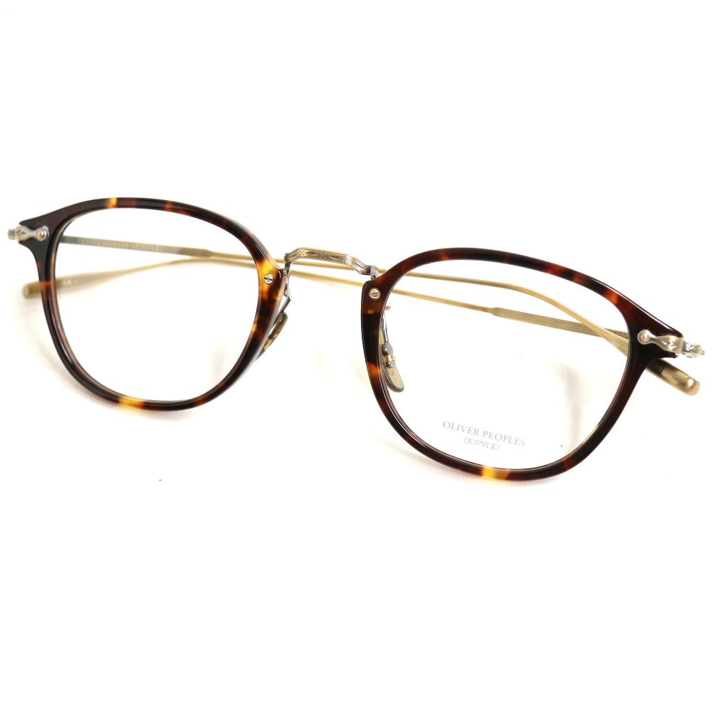 未使用品 Oliver Peoples オリバーピープルズ Holdren ホルドレン べっ甲柄 メガネ アイウェア 度無し 47 23 145 日本製 ケース付き 中古 Prepaenun2x3 Com