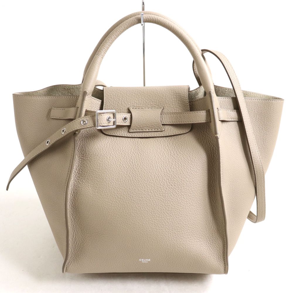 中古 極美品▽セリーヌ 18931 ビックバッグ スモール 新ロゴ 2WAY ...