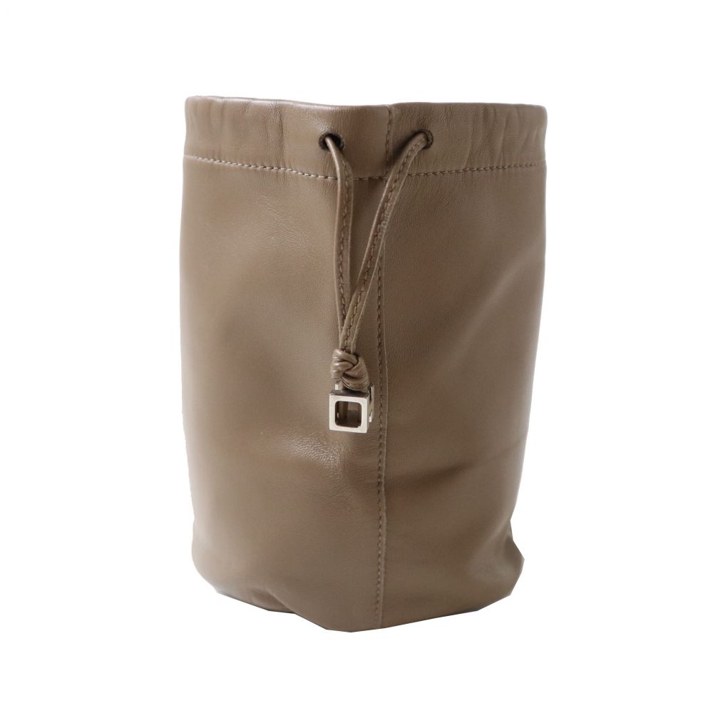 中古 ビューティー優美さ フランス共和国製 Hermes エルメス N符牒 レディース ヴォ スイフト 巾着 バケット金型 車寄 エトゥープ H金具 Silk Music Com