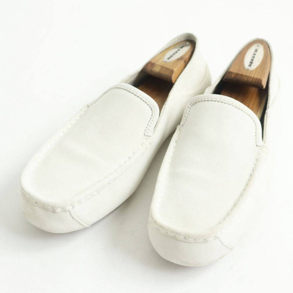 ドンドン見直し 極美 アグ オーストラリア Hunley S N ハンリー スウェードレザー モカシン ドライビングシューズ 42 メンズ 中古 Bullpadel Cl