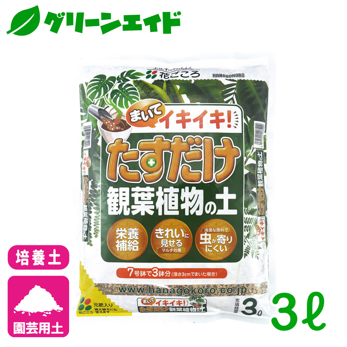 楽天市場】サボテン 培養土 さぼてん多肉植物の土（細粒） 2L 花ごころ 多肉植物 園芸 ガーデニング ビギナー向け 初心者向け : グリーンエイド