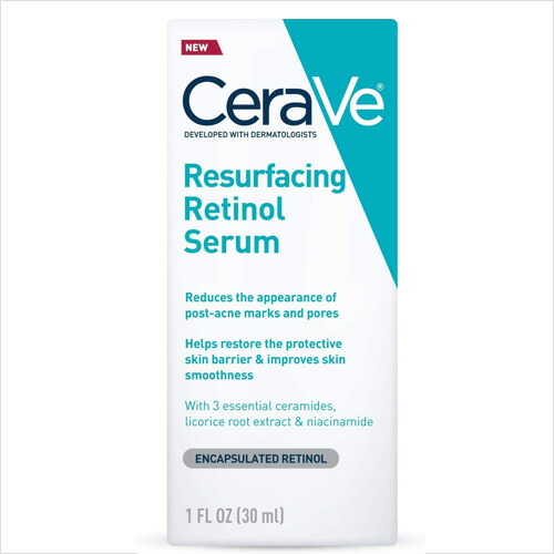 CeraVe Resurfacing Retinol Serum 1oz 30ml セラヴィ リサーフェイシング レチノールセラム 美容 スキンケア 美容液 肌荒れ【送料無料】 【追跡可能海外メール便】
