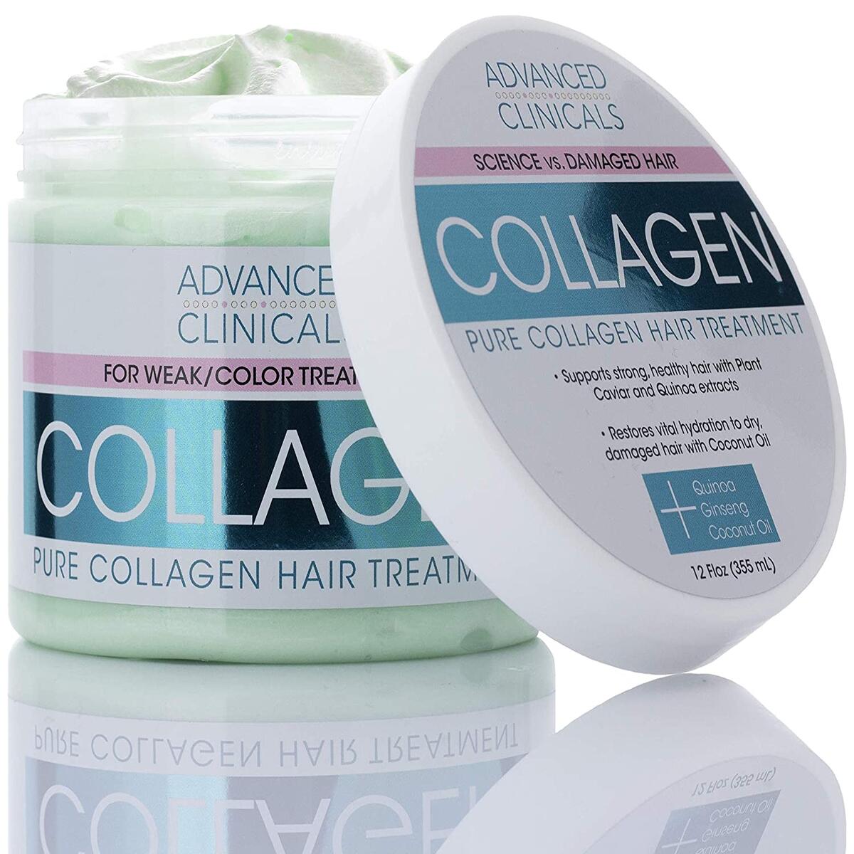 【楽天市場】【エクスプレス便】Advanced Clinicals Collagen Hair Mask Treatment Deep