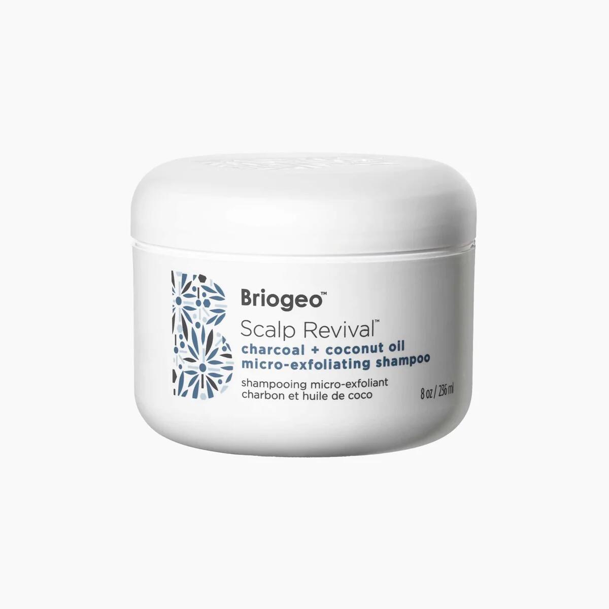 【Briogeo】 Scalp Revival Charcoal + Coconut Oil Micro-exfoliating Scalp Scrub Shampoo 8oz/ 236 mL ブリオジオ スカルプリバイバル チャコール+ココナッツオイルマイクロエクスフォリエーティングシャンプー 【エクスプレス便】