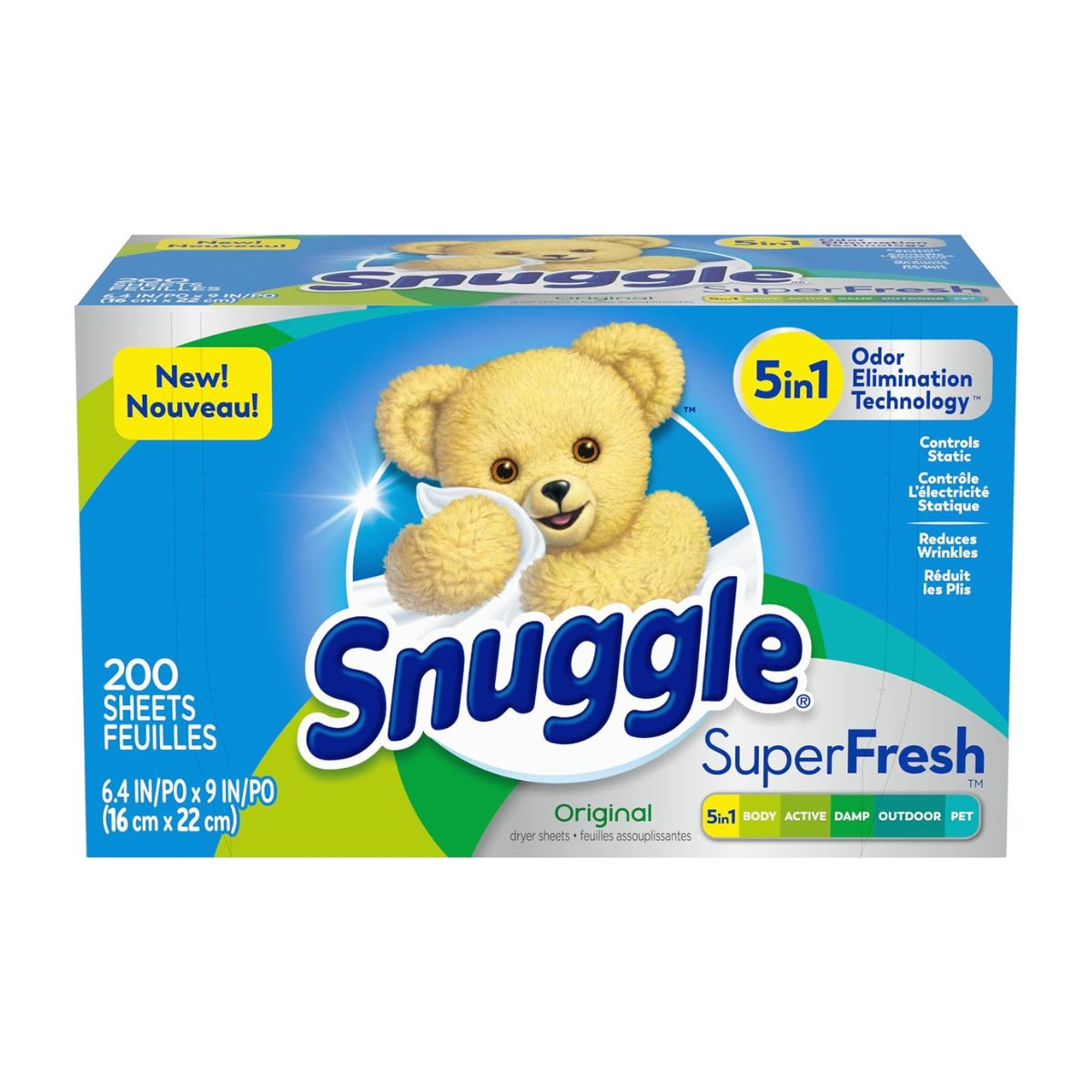 【楽天市場】スナッグル ファーファ プラス スーパー フレッシュ オリジナル 200枚 Snuggle Plus SuperFresh ...