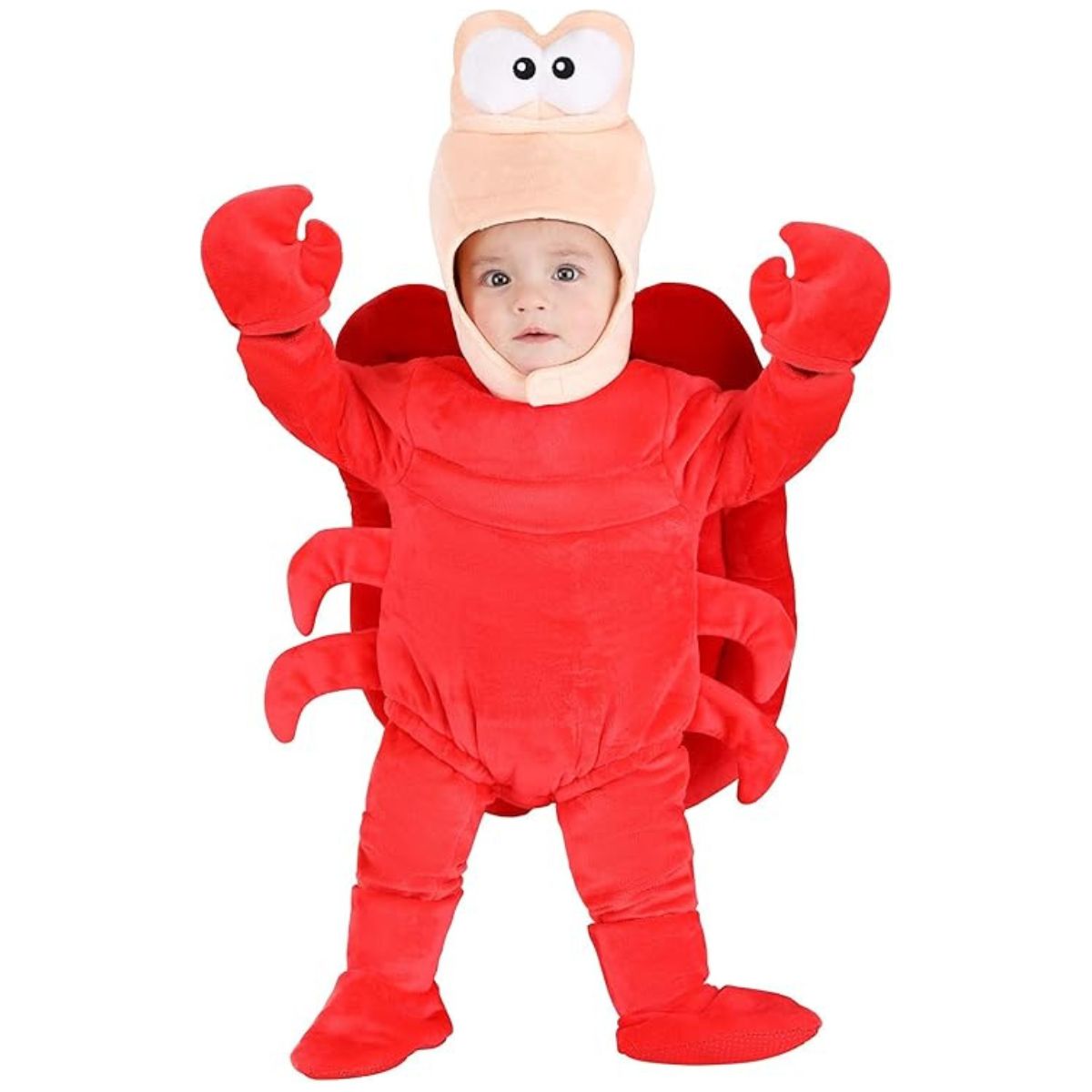 セバスチャン コスプレ リトルマーメイド 幼児用 ベビー ハロウィン コスチューム (3,6,9,12,18ヵ月サイズ）Disney Sebastian Costume for Infants 公式ライセンス 【エクスプレス便】