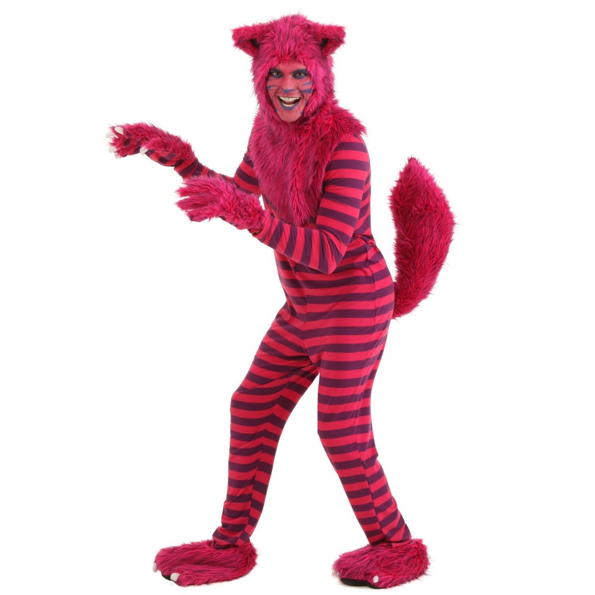 チェシャ猫 コスチューム デラックス 大人用 イベント 仮装 Adult Deluxe Cheshire Cat Costume 【エクスプレス便】｜GREEN BASKET 店 17,520円